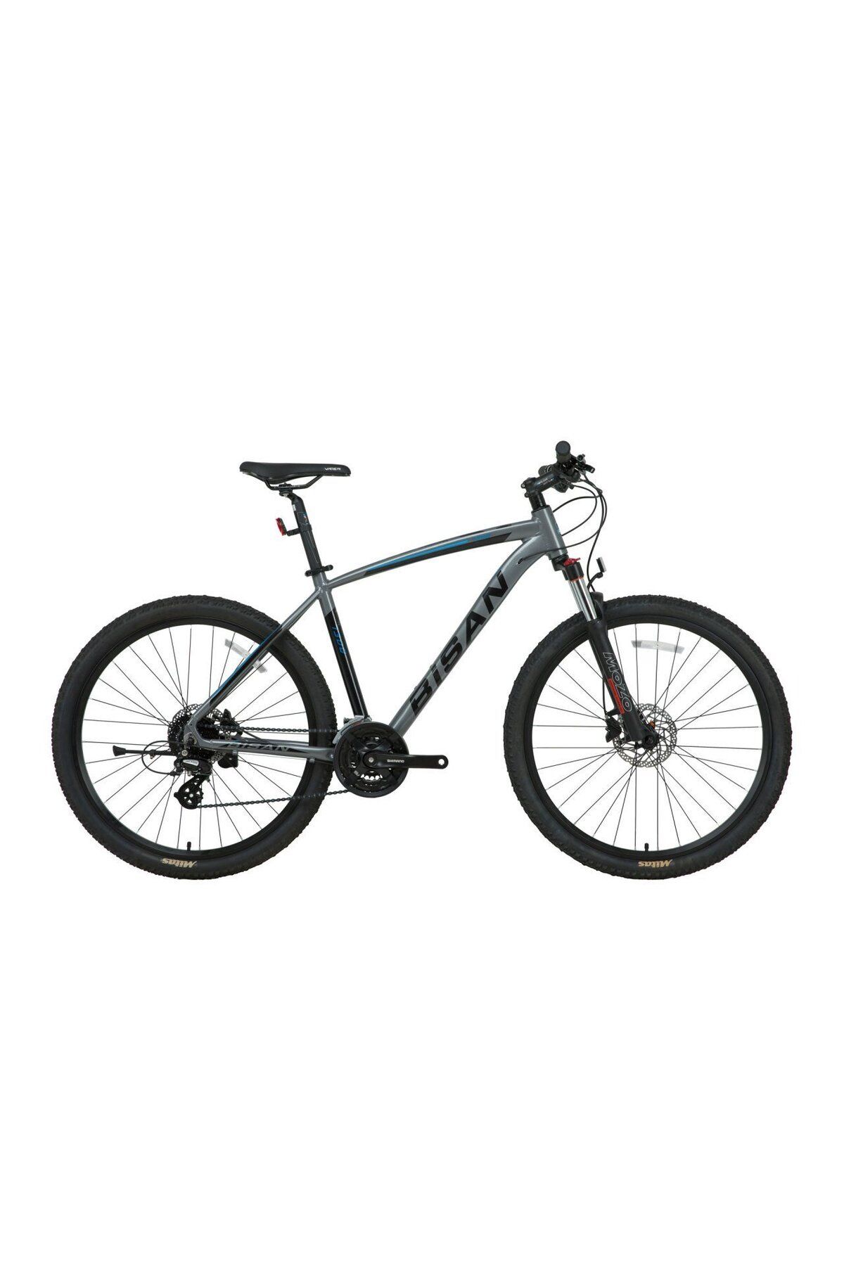 Bisan MTX 7300 27.5 Jant Dağ Bisikleti Gri-Yeşil-43 cm