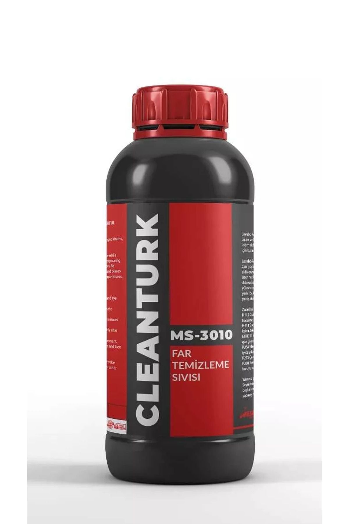 CleanTurk Ms-3010 Far Temizleme Ve Far Parlatma Sıvısı Kloroform Buharlı Far Temizleyici 5 Kg