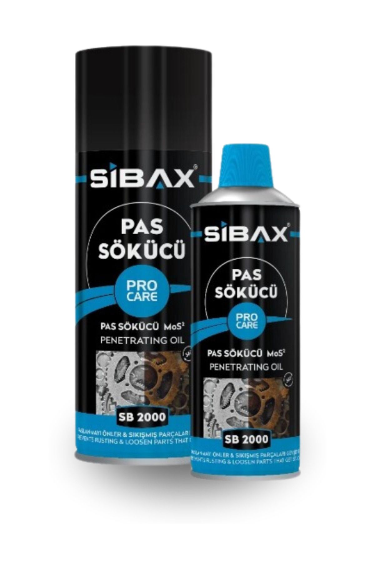 Sibax Sb2000 200 ml Pas Sökücü Sprey Mos2 Rust Remover