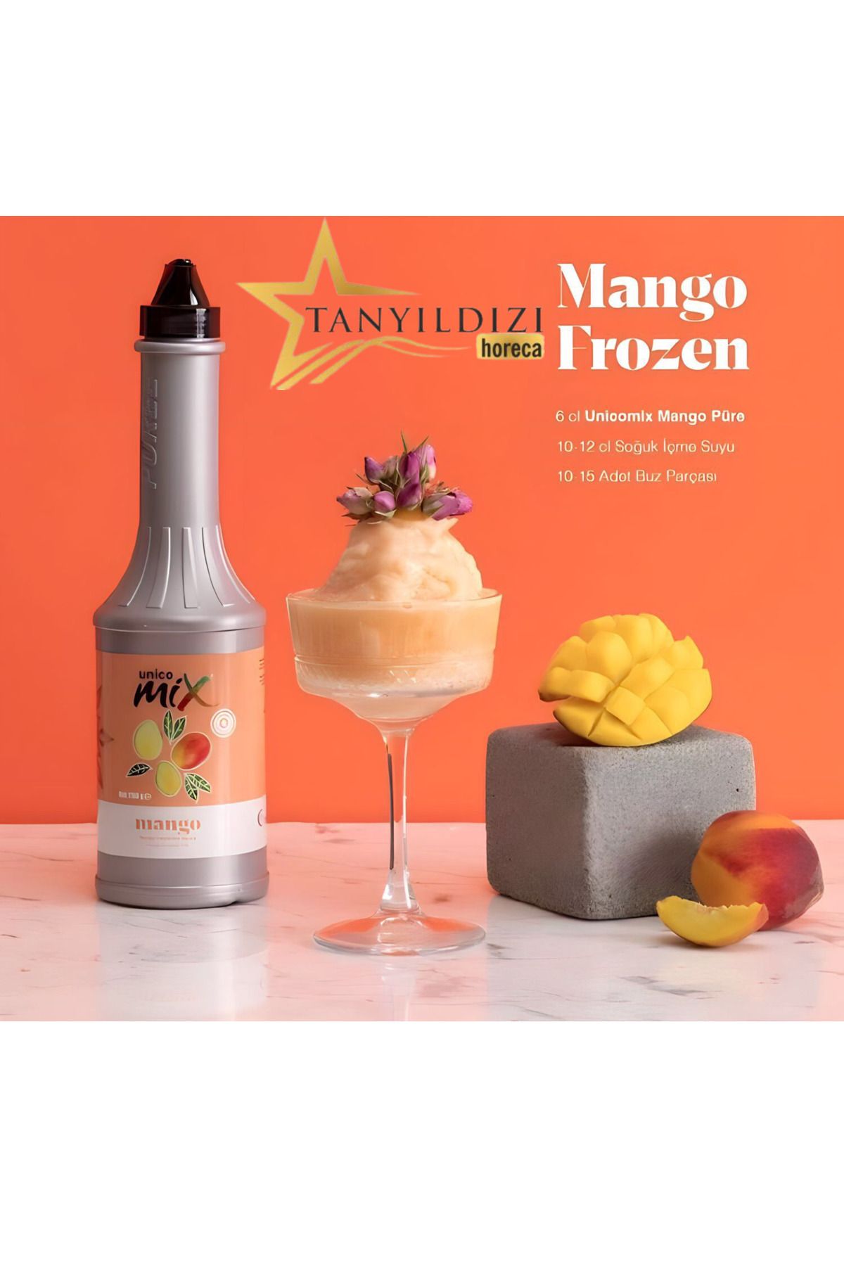 Unicomix Mango Püre (1150G)