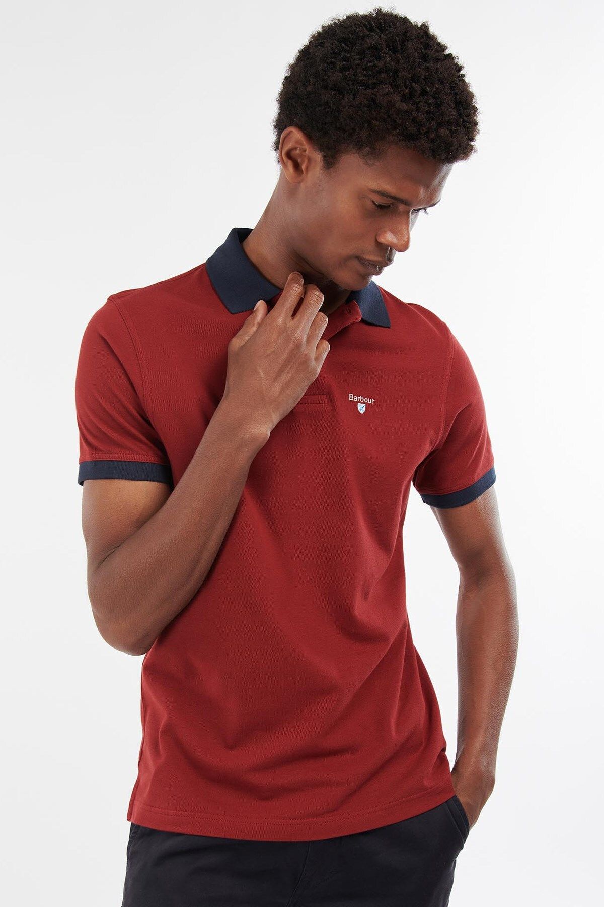 Barbour lynton store polo shirt
