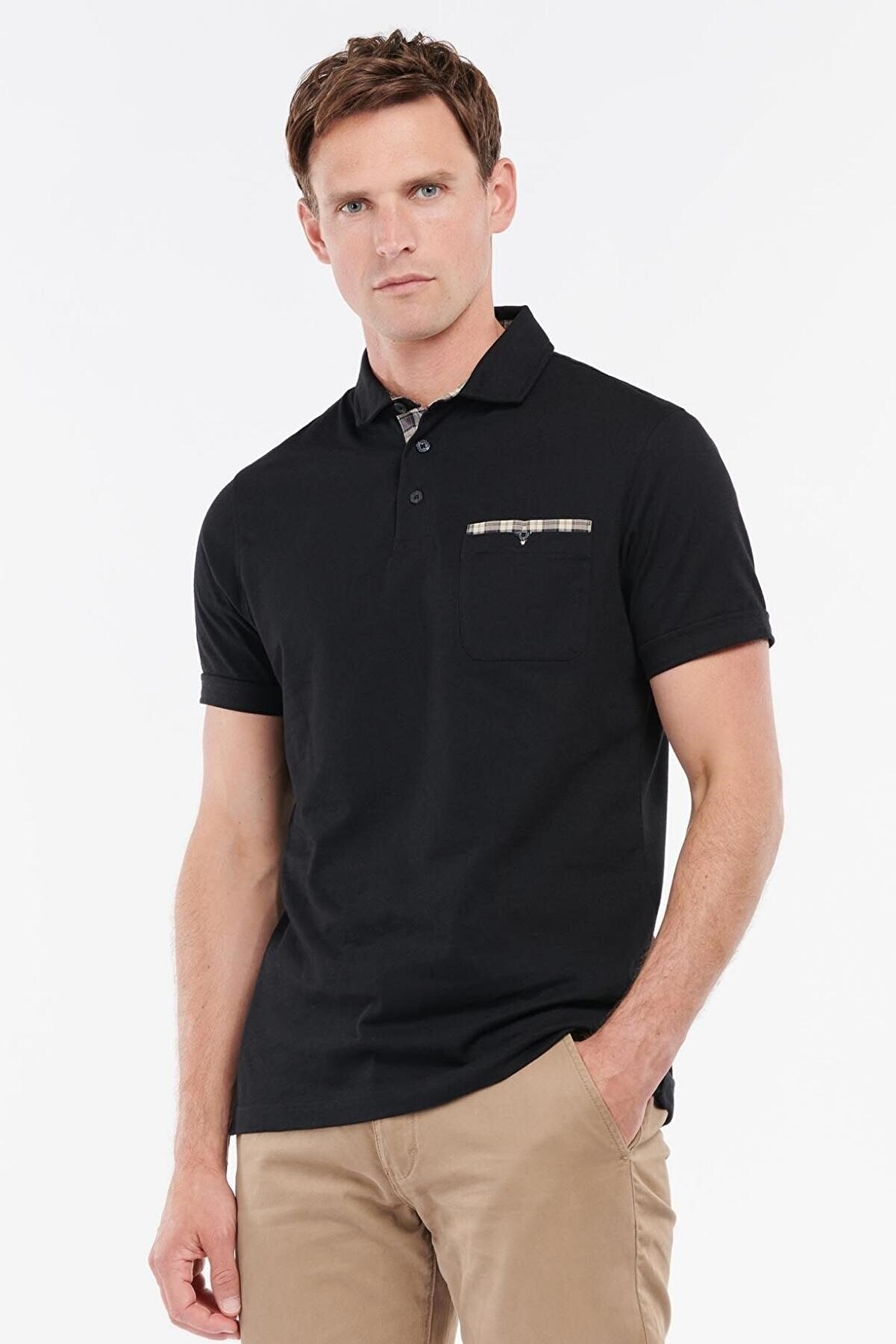 Buy Men's Barbour Corpatch Polo Shirt in Black at Ubuy Liberia
