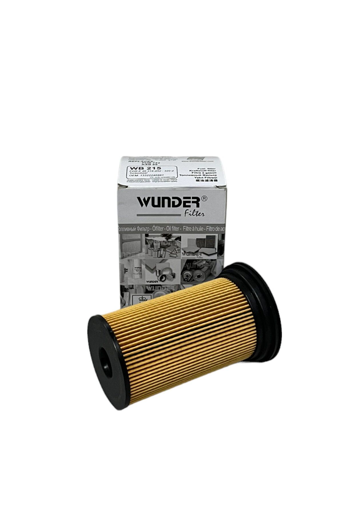 WUNDER Bmw 3 Serisi E46 (318D, 320D) 1997-2005 Yakıt Filtresi