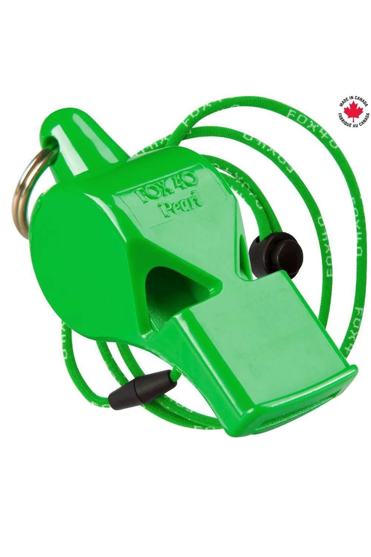 Fox 40 Pearl Safety Düdük Neon Yeşil - İpli 9703-0608