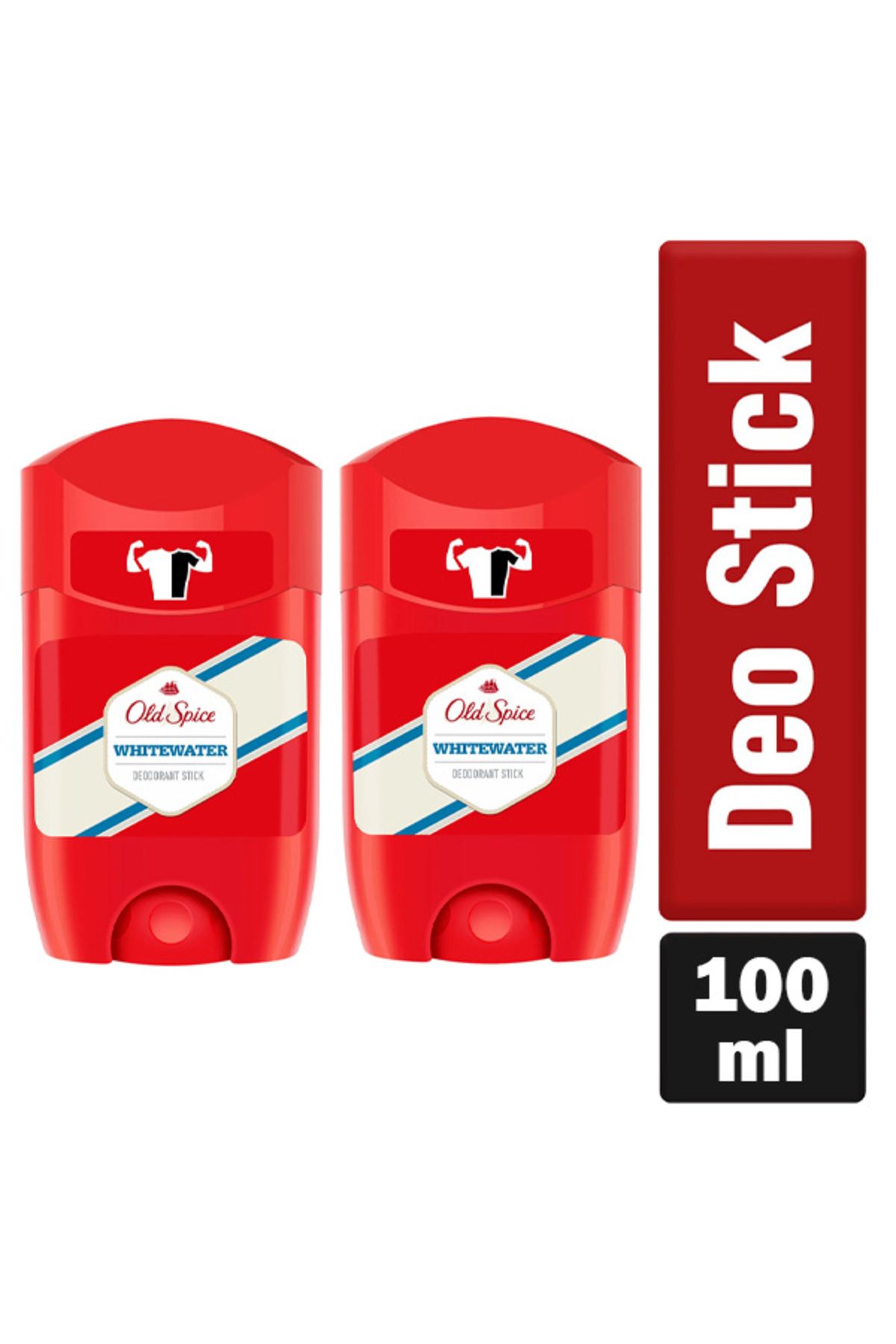 Old Spice Whitewater Deodorant Stick 50 ml x 2 Adet