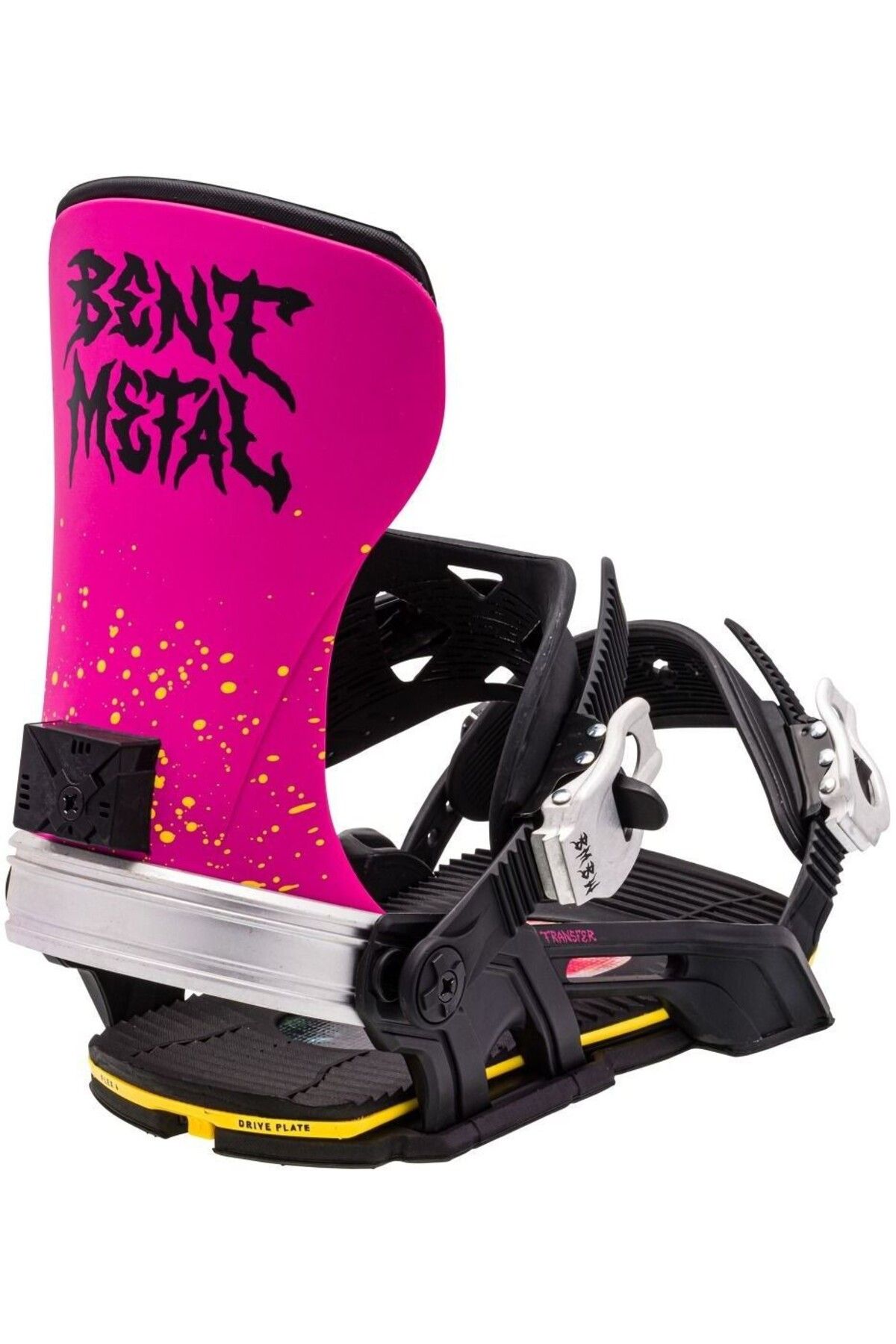 Bent Metal Bentmetal Transfer Black Snowboard Bağlama