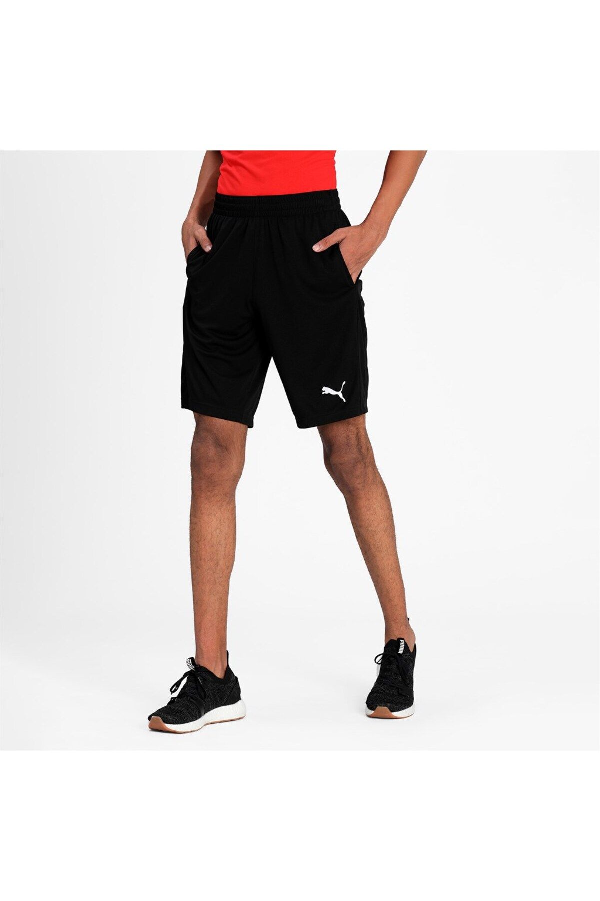 Puma Erkek Antreman Şortu Actıve Interlock Shorts 8" Black 58672901