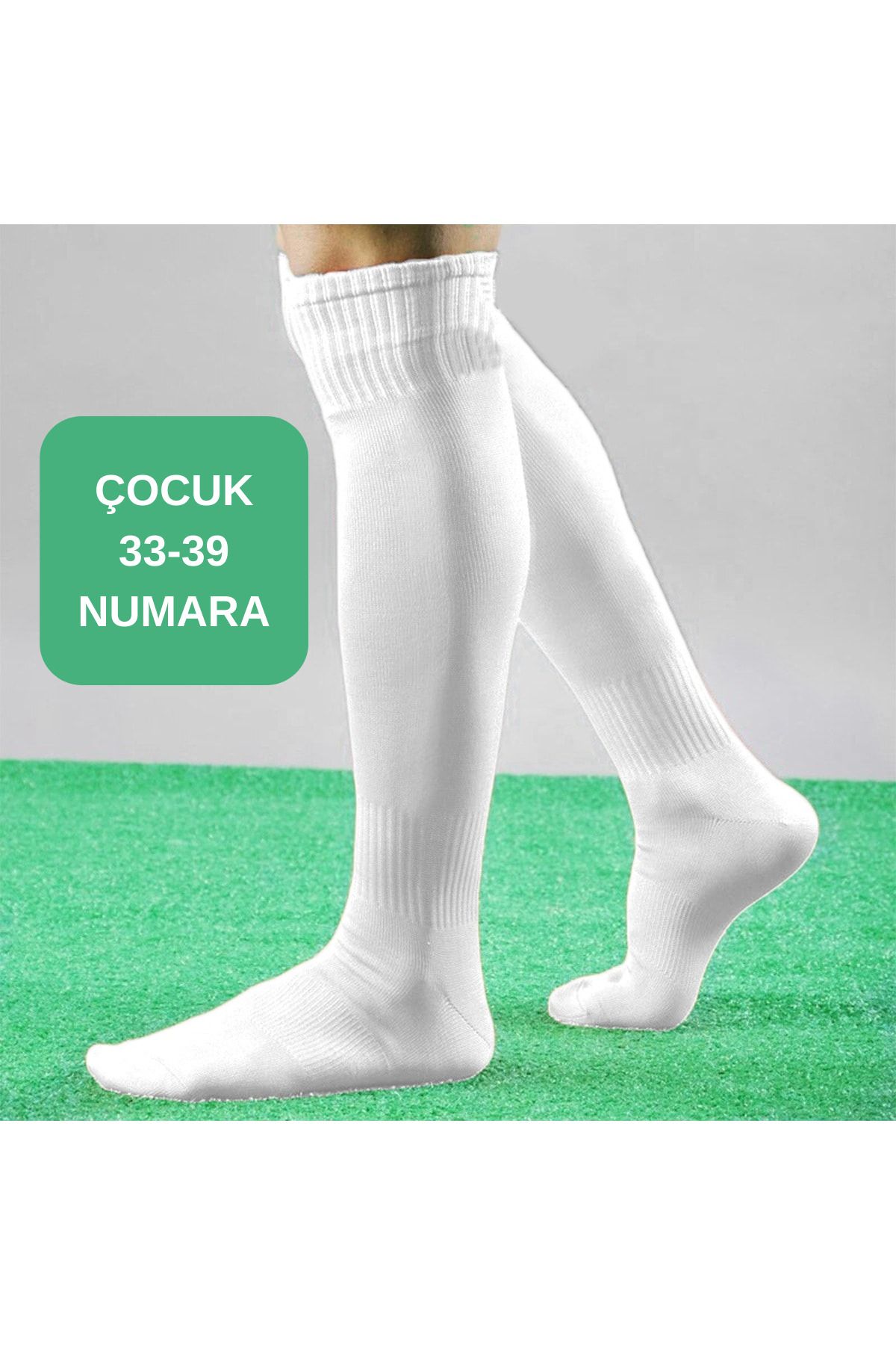GAZELMANYA Çocuk Futbol Maç Çorabı 33-39 Futbol Tozluk Futbol Halısaha Çorabı Çocuk Konç Halı Saha Çorabı