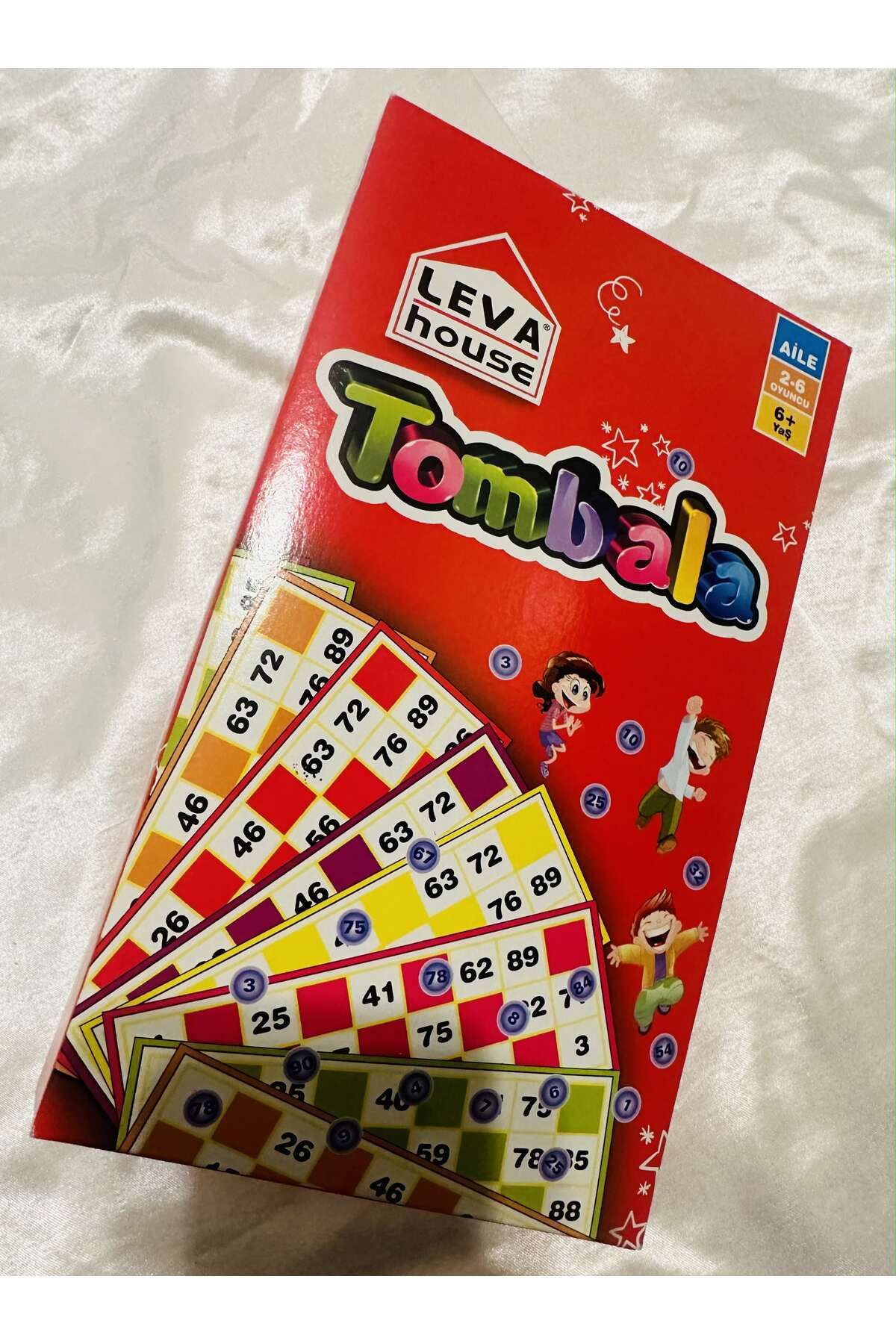 Happy Leva House Lüks Yılbaşı Özel Tombala Oyun Seti Aile Oyunu
