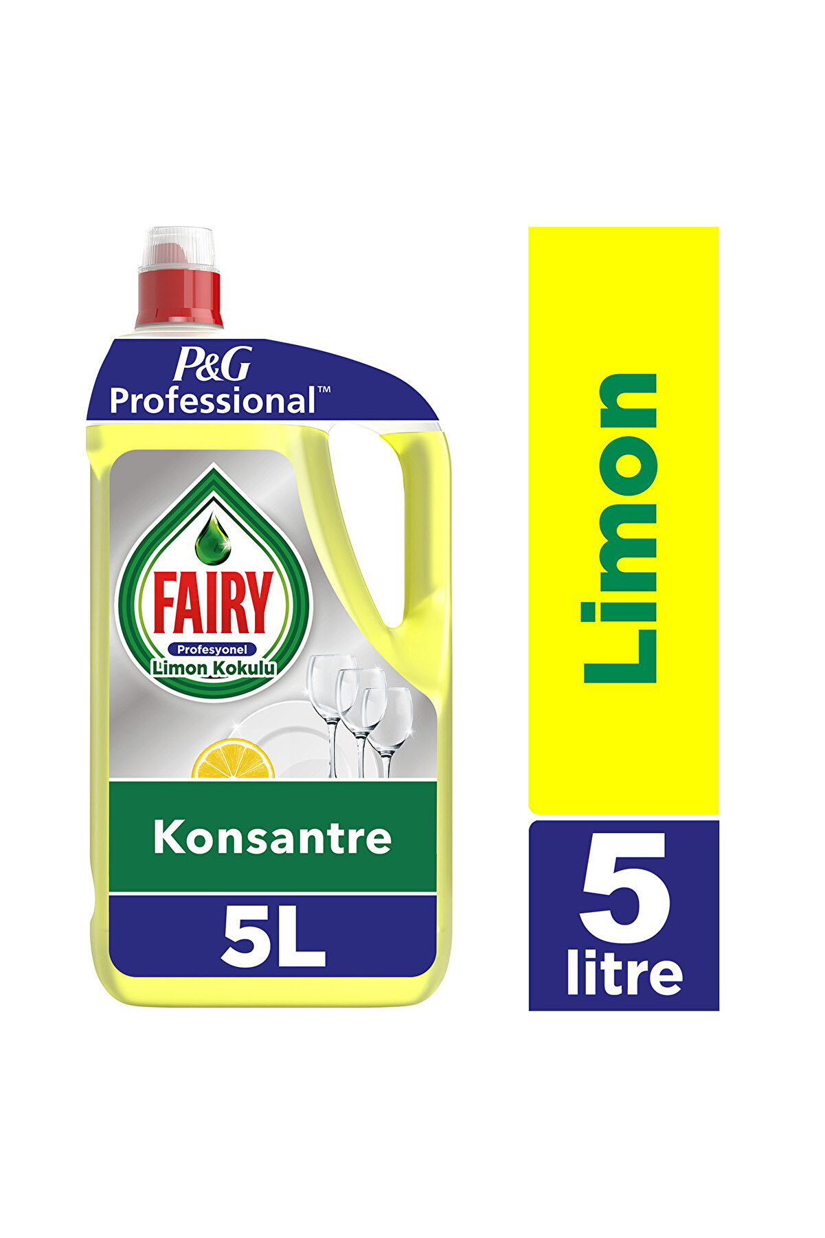 Fairy Professional 5l Sıvı Bulaşık Yıkama Sıvısı Limonlu