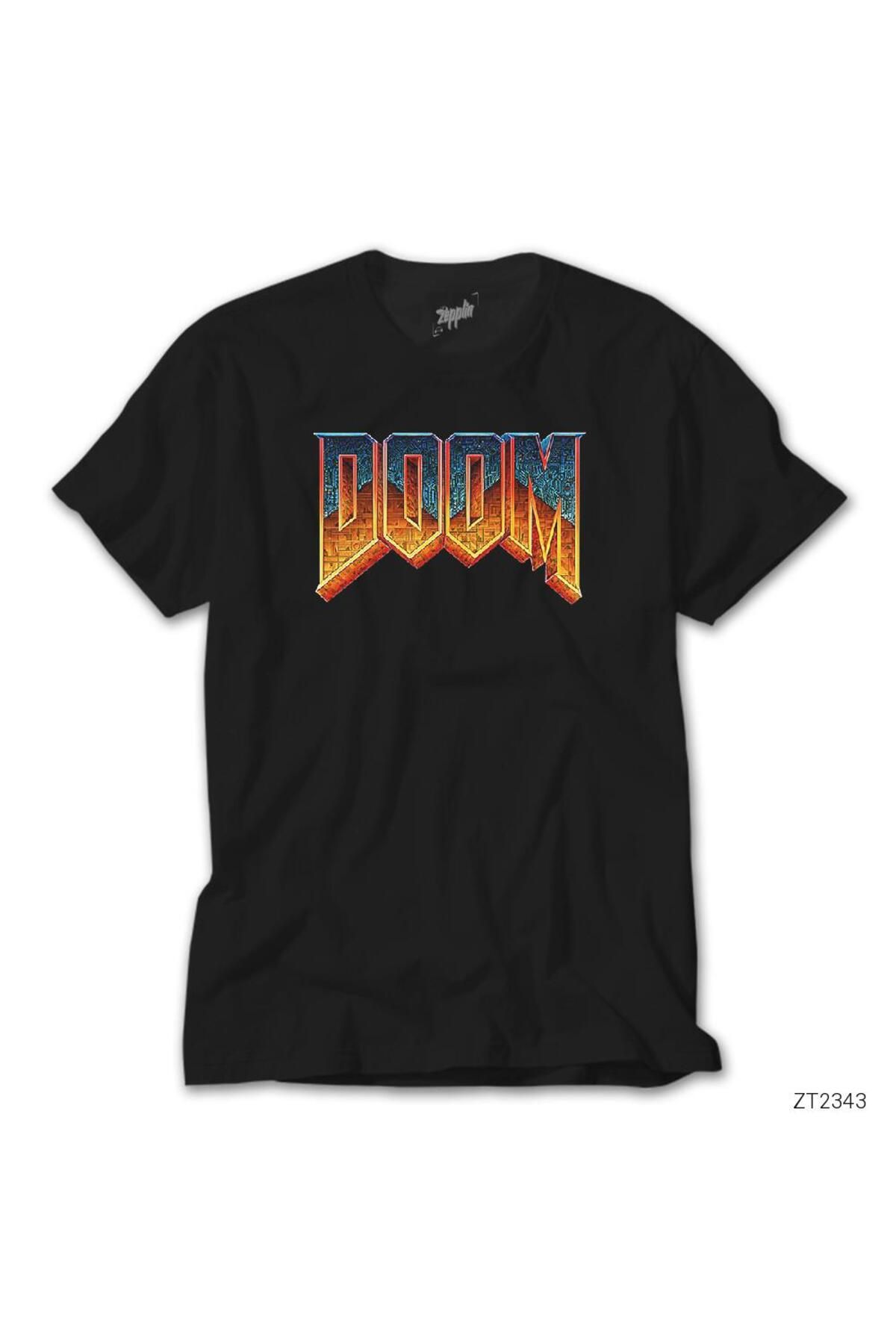 Z zepplin Doom Vintage Siyah Tişört
