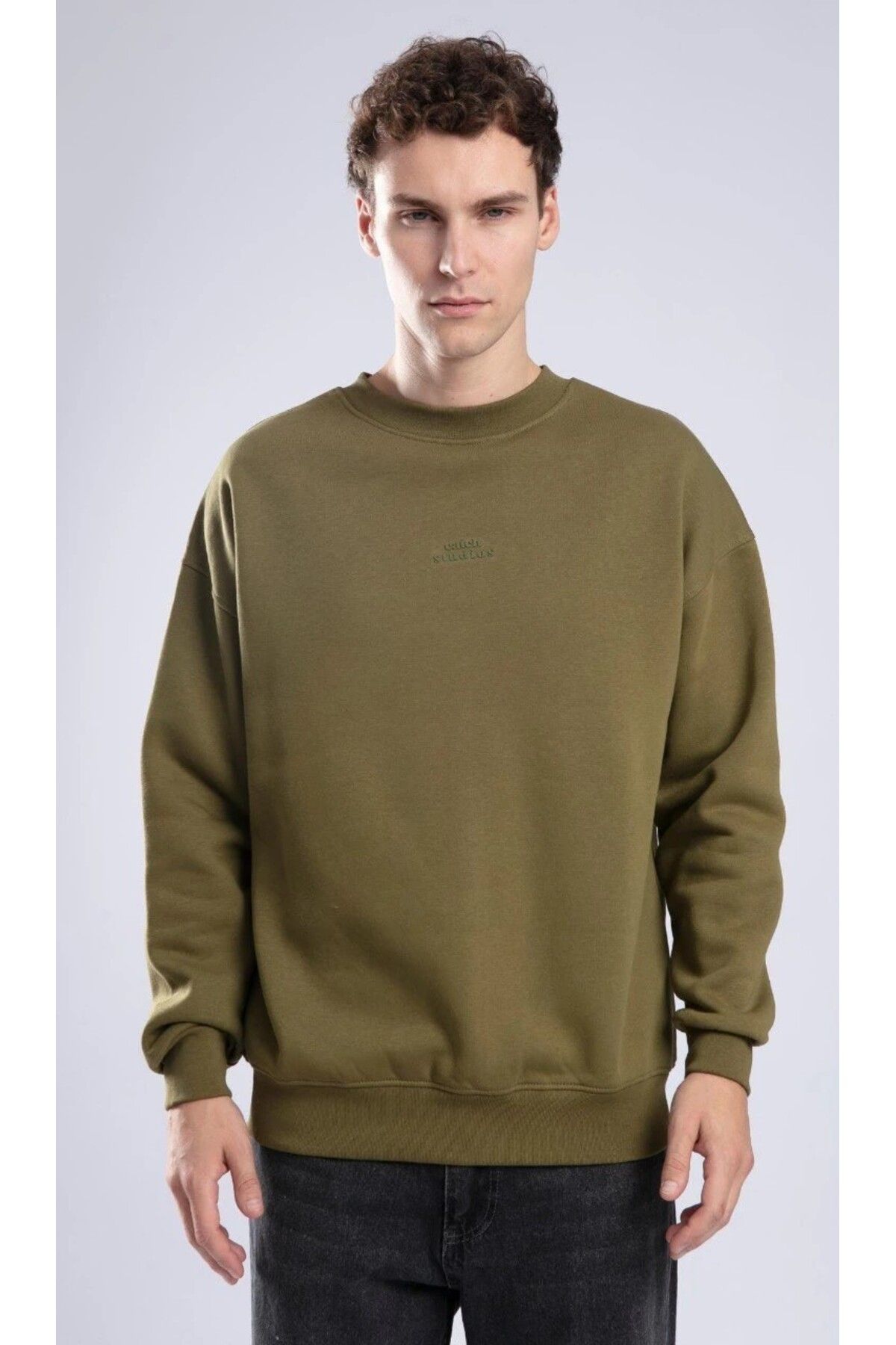 Catch Unisex Basic Oversize Sweatshirt K-558