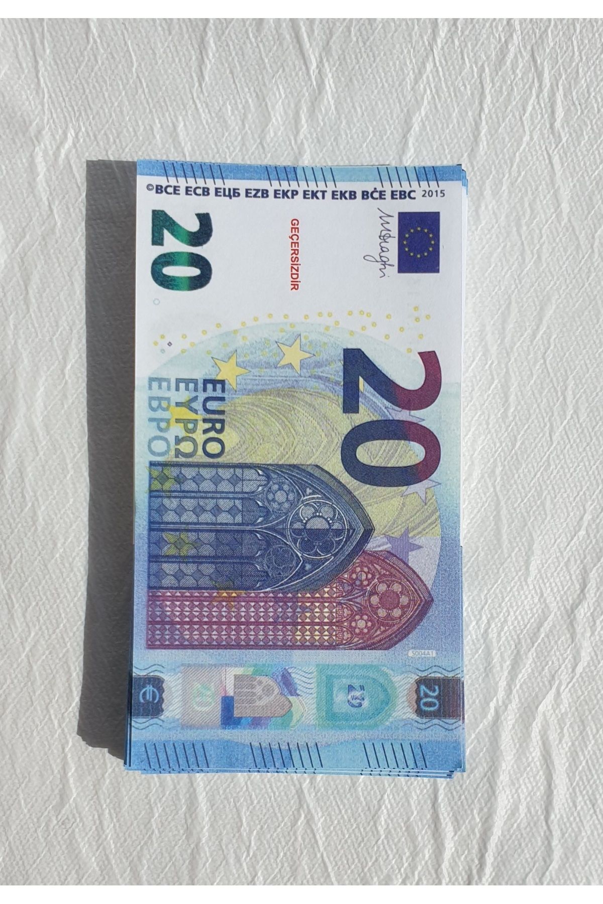 Pears Oyuncak Kağıt Banknot 20 EURO 100 Adet