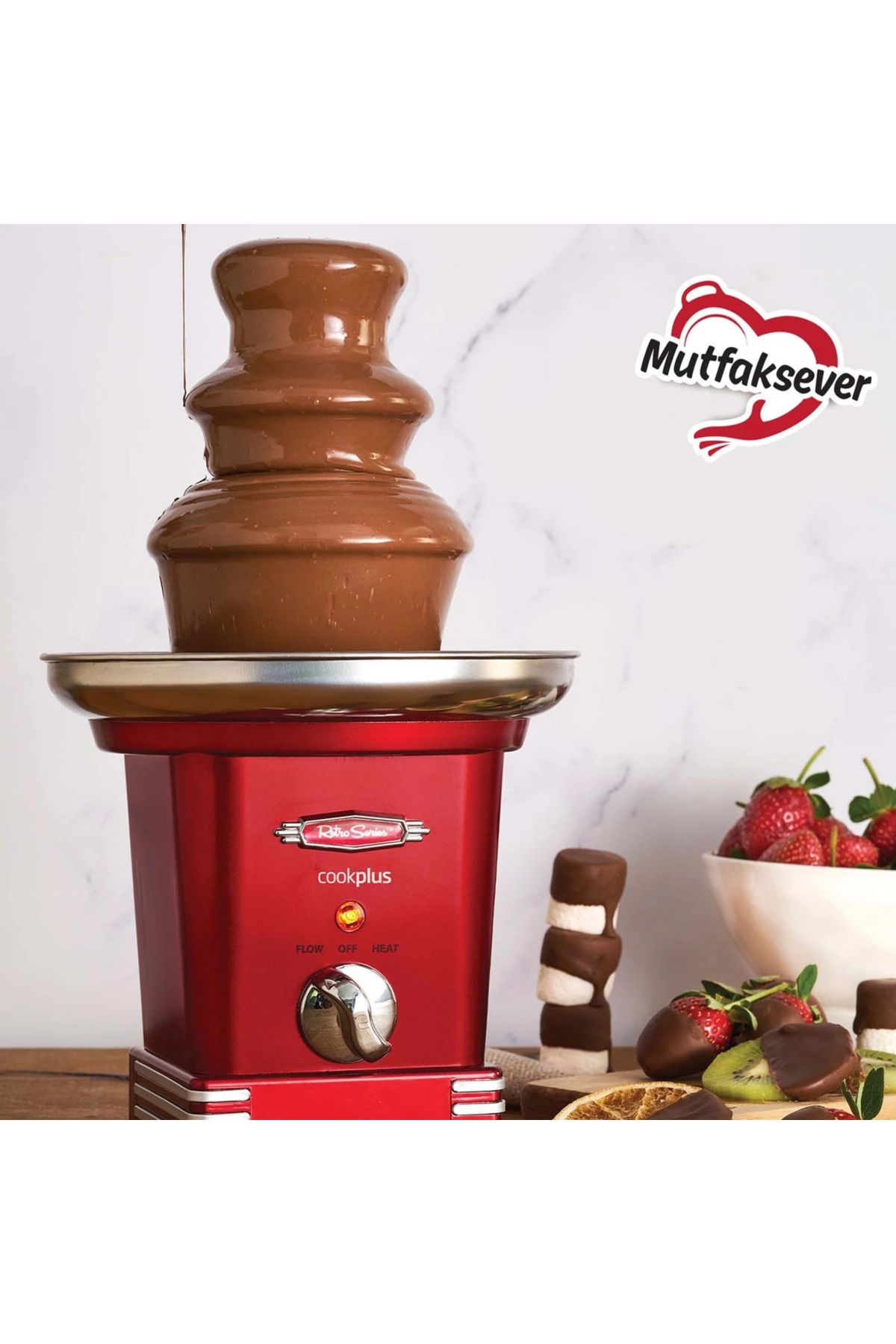 Karaca Cookplus Mutfaksever Fondü Makinesi Ve Çikolata Şelalesi