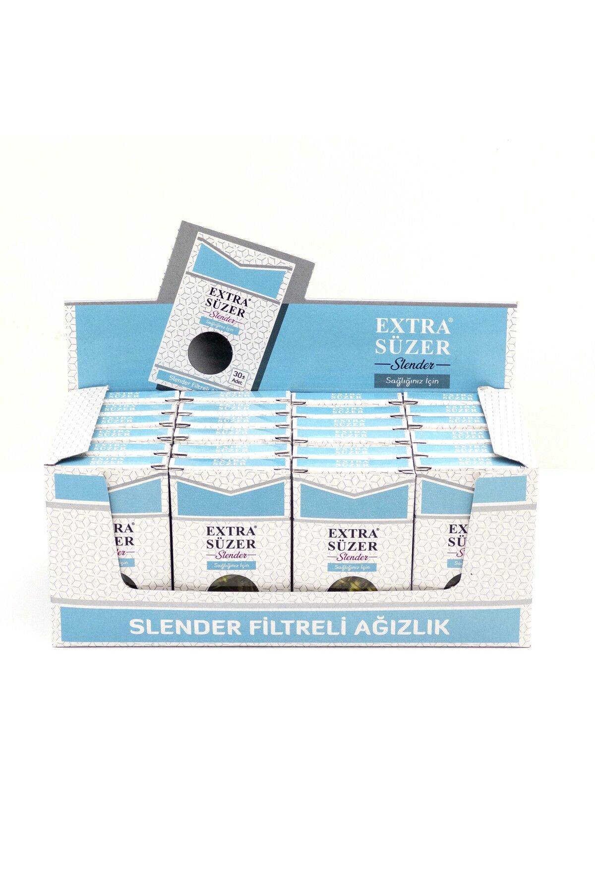 Smocer Extra Süzer Sağlığınız İçin Slender/Touch Sigaralar İçin Filtre Ağızlığı (24x30) 720'li Paket