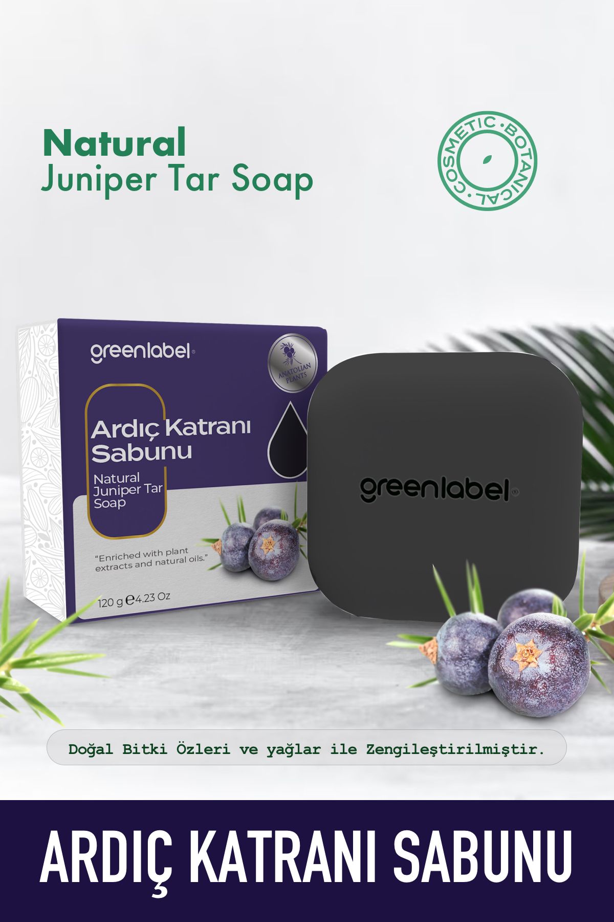 Green Label Ardıç Katranı Sabunu 120 gr