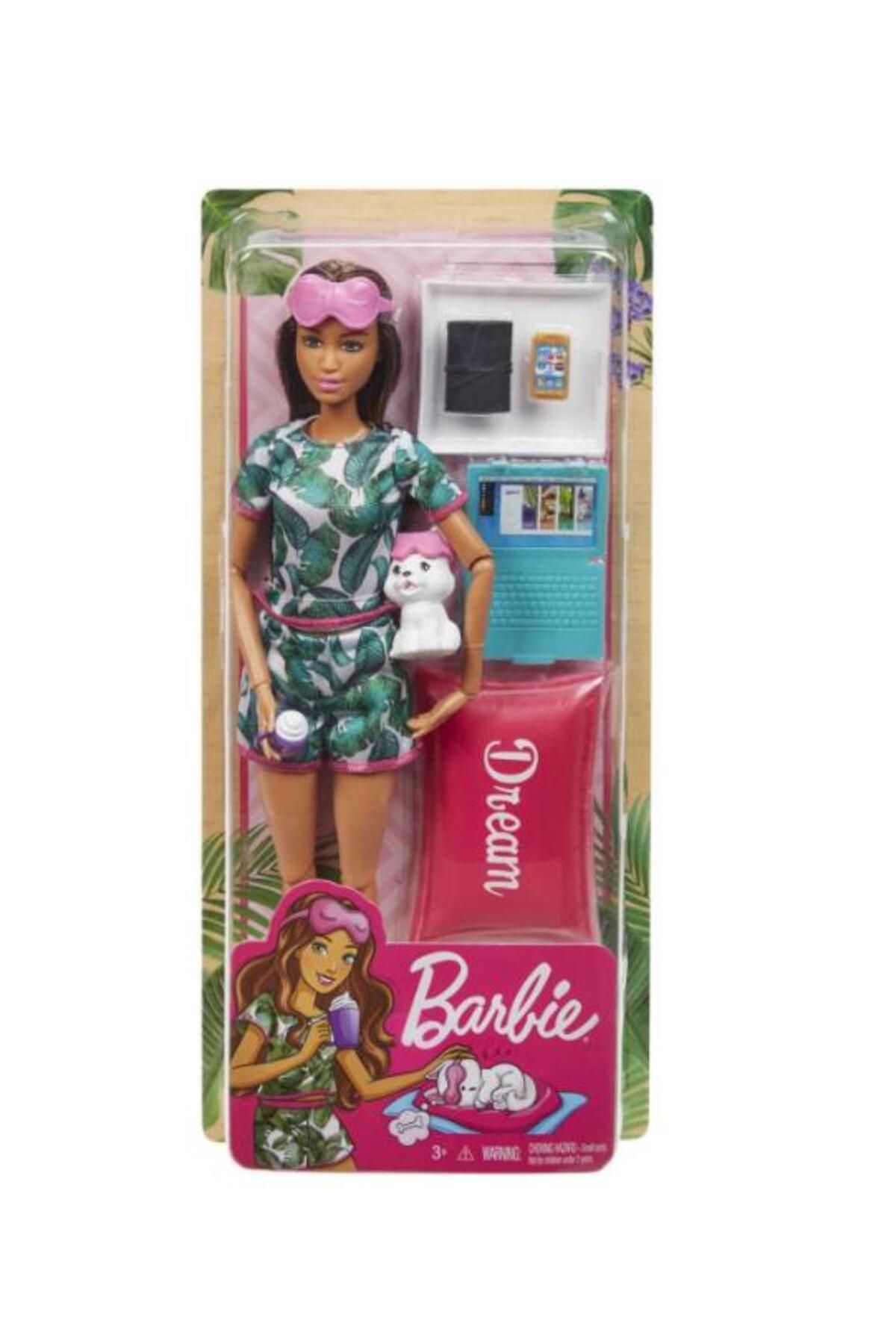 Barbie Wellness Barbie'nin Spa Günü Bebekleri GKH73