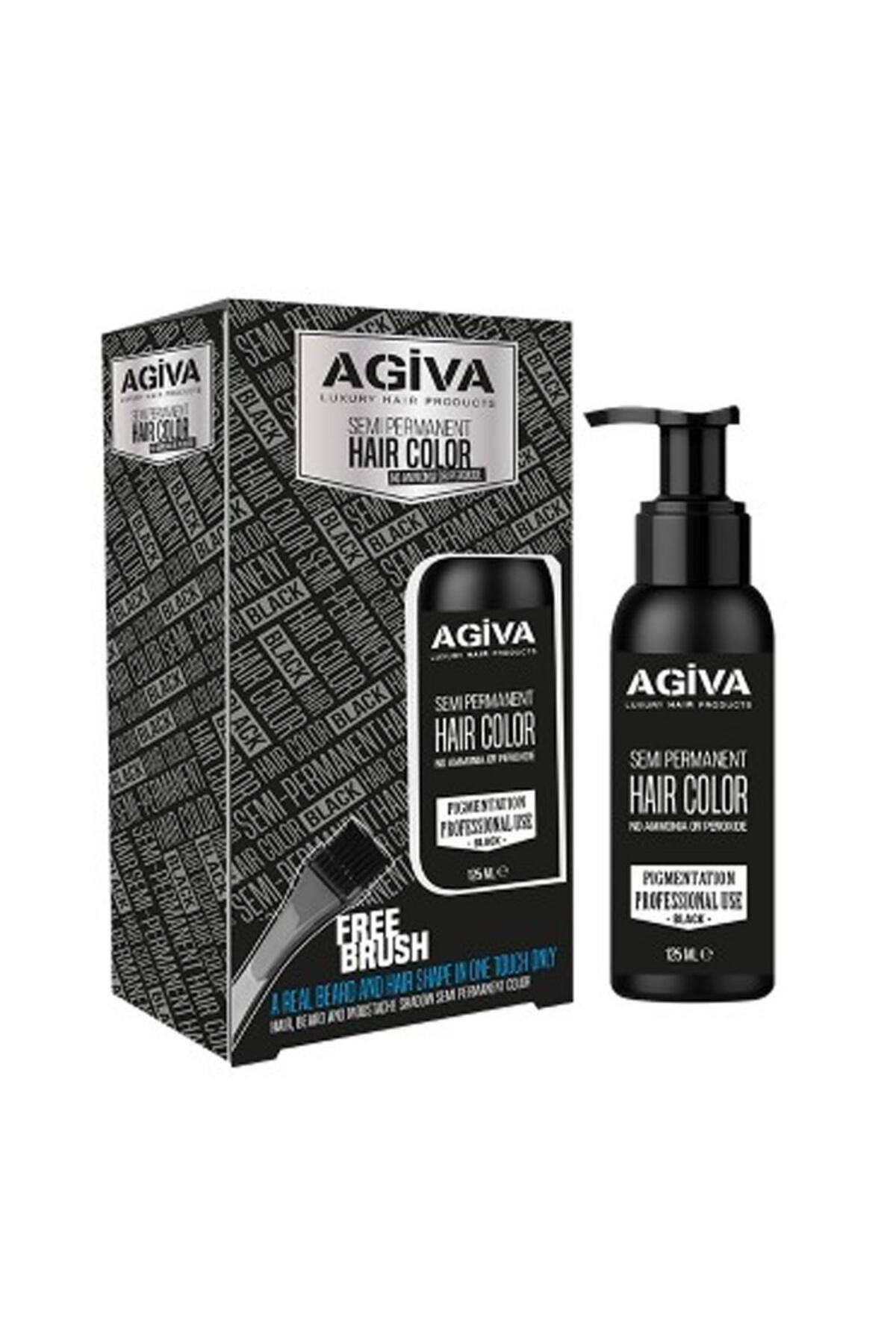 Agiva Sakal Boyası 125 ml (BLACK)
