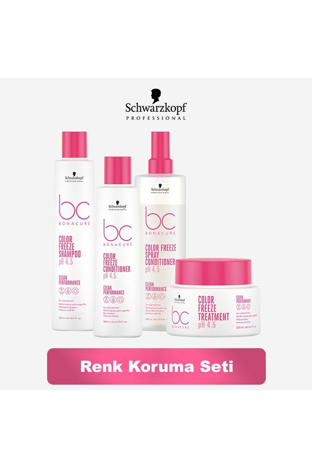 Schwarzkopf Bonacure Renk Koruma Seti