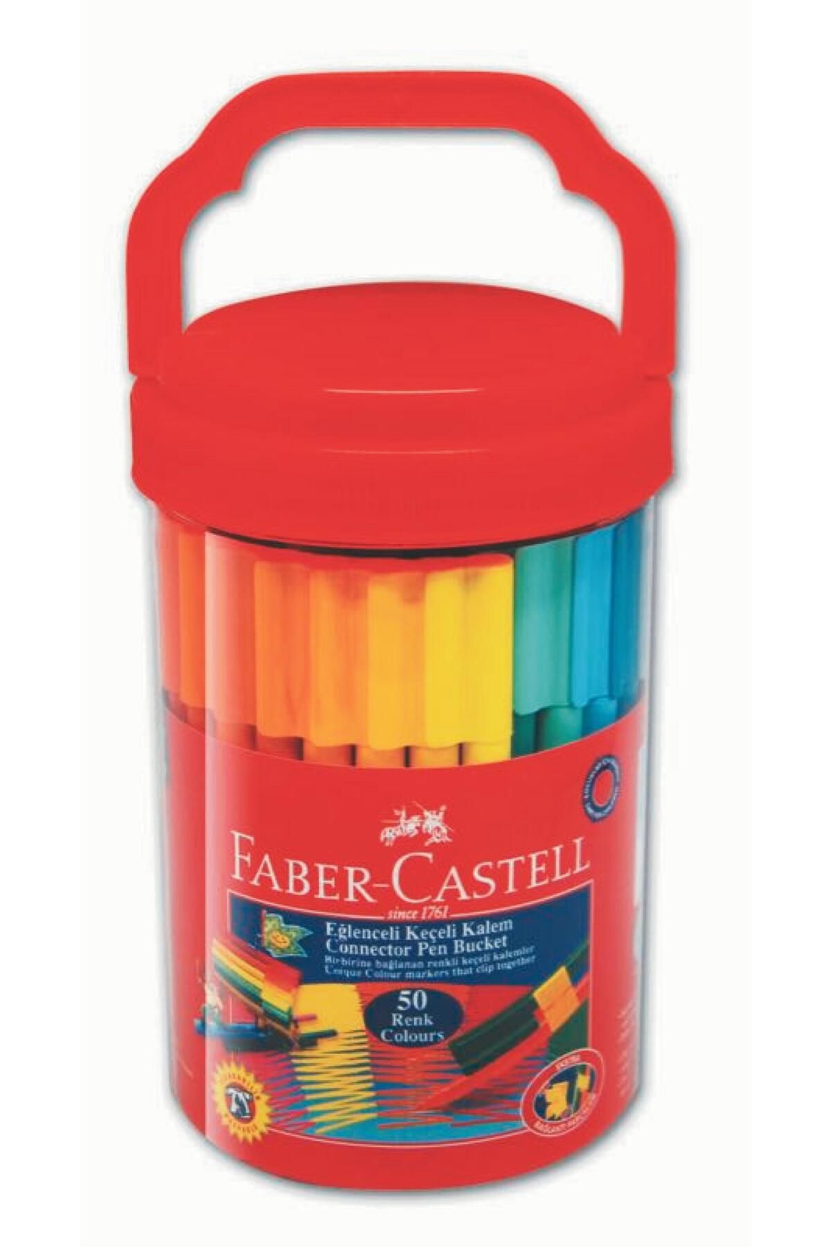 Faber Castell EĞLENCELİ KEÇELİ KALEM 50 RENK