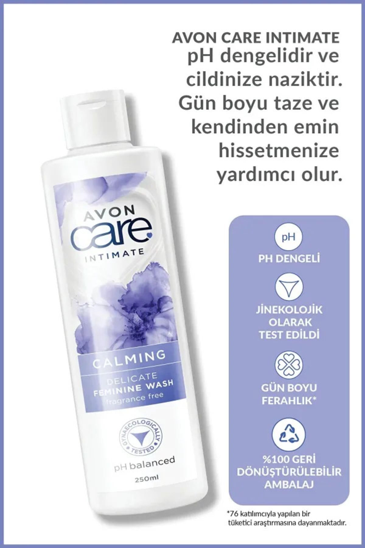 Avon Care Intimate Calming Dış Genital Bölge Temizleyici 250 ml