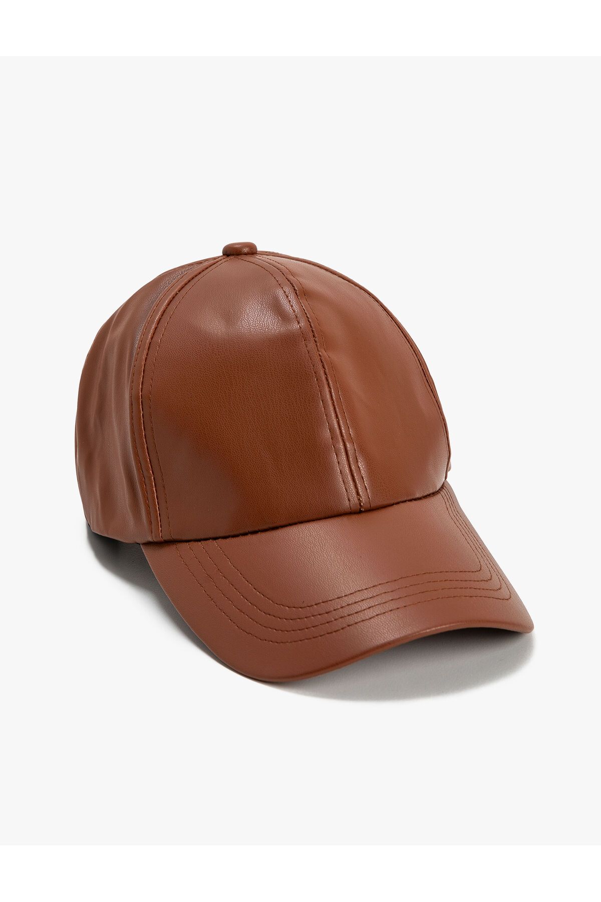 Koton Cap Şapka Deri Görünümlü