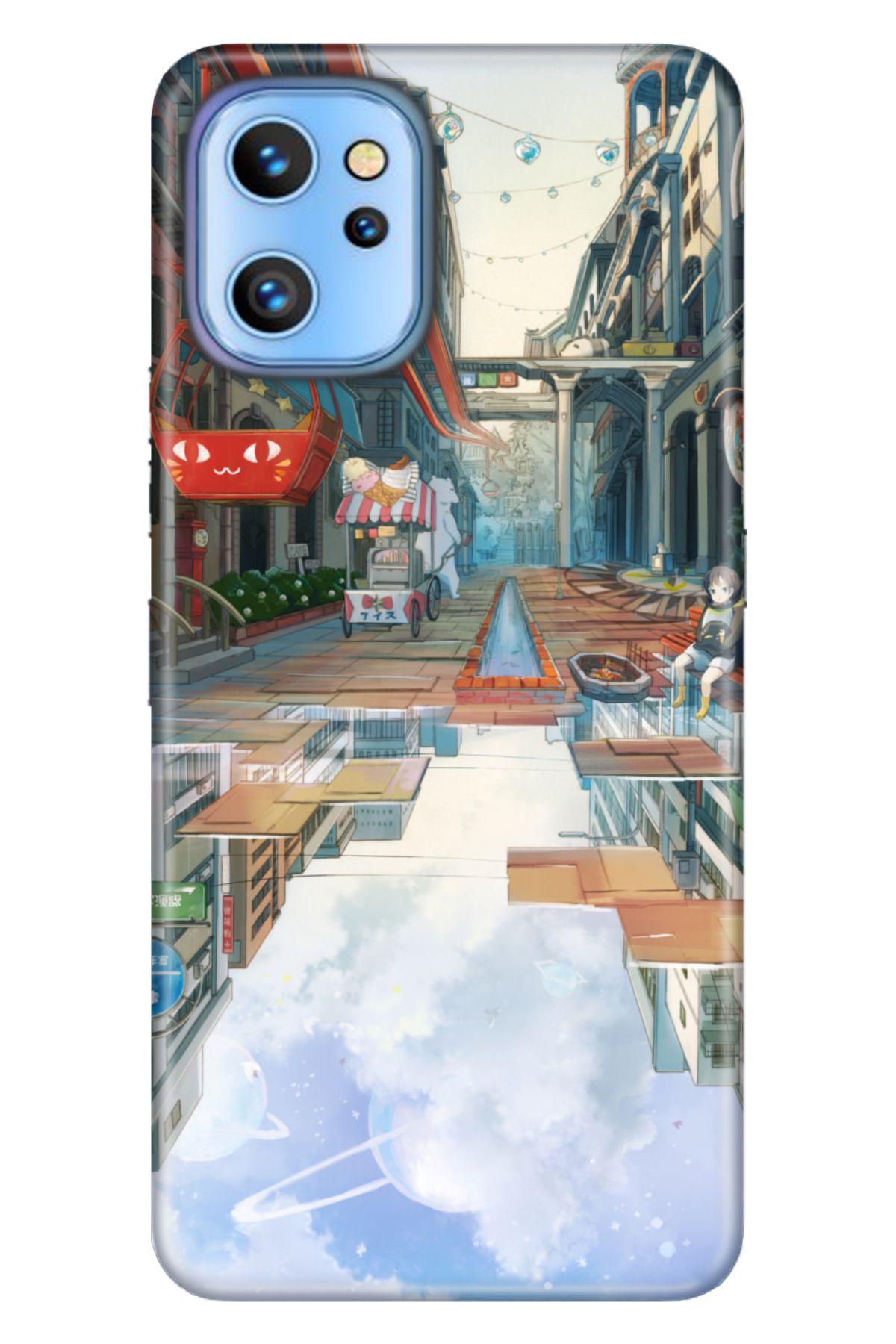 Reeder S19 Max Pro Uyumlu Kılıf Silikon Desenli Resimli Kapak 3D Anime