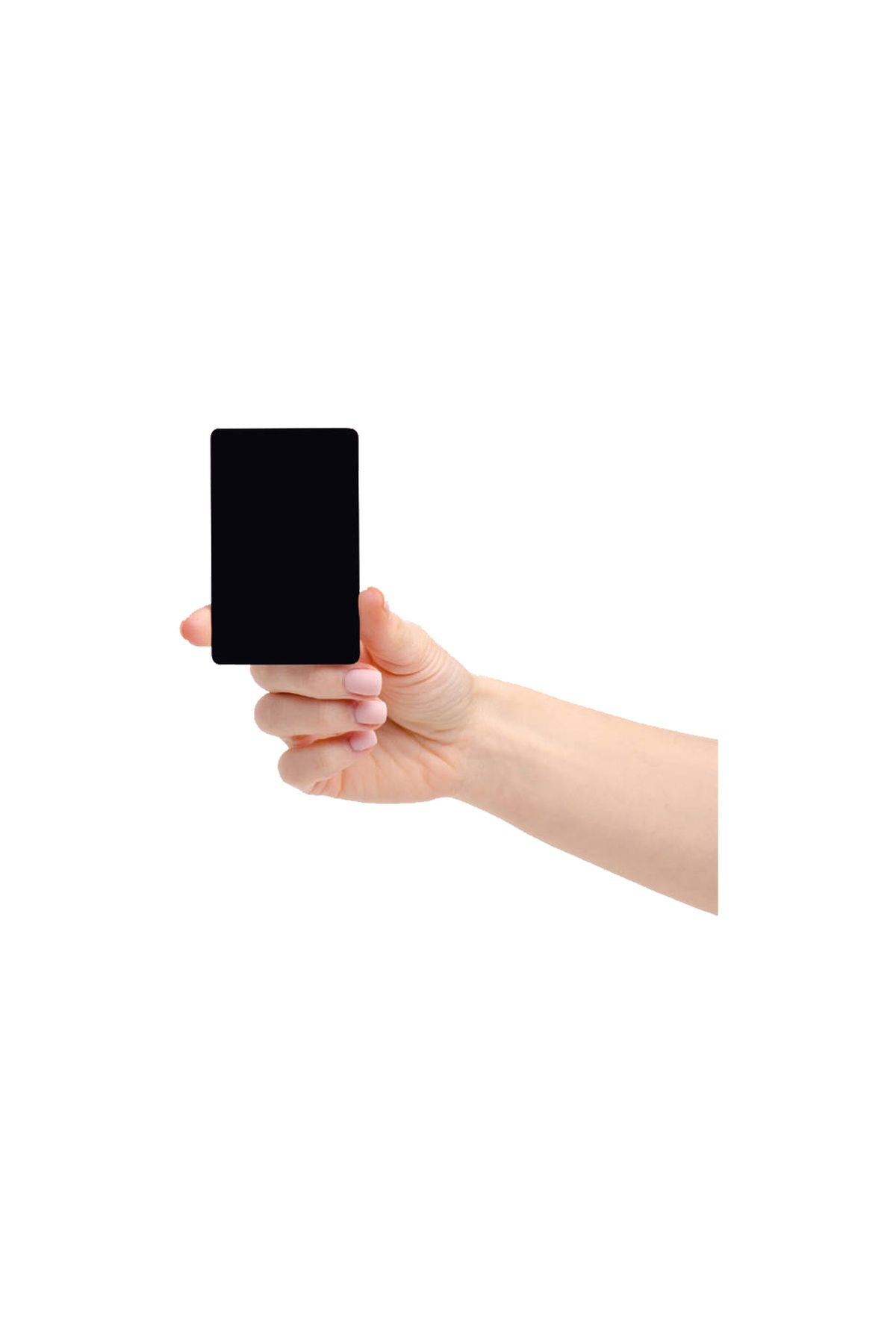 NFCpazar Akıllı Kart Ntag213 PVC Siyah Programlanabilir