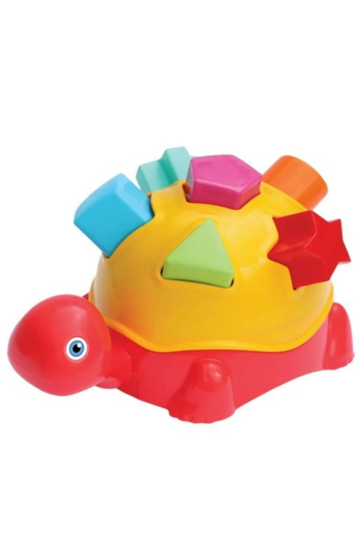 DEDE Renkli Şekiller Kaplumbağa Bultak Oyuncak 03450
