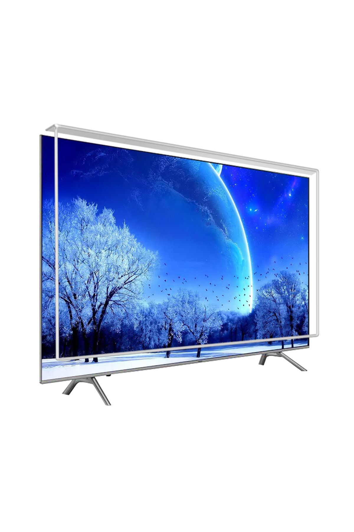 CORUIAN Samsung 55mu7400 Uyumlu 55" Inç 140 Ekran Tv Ekran Koruyucu