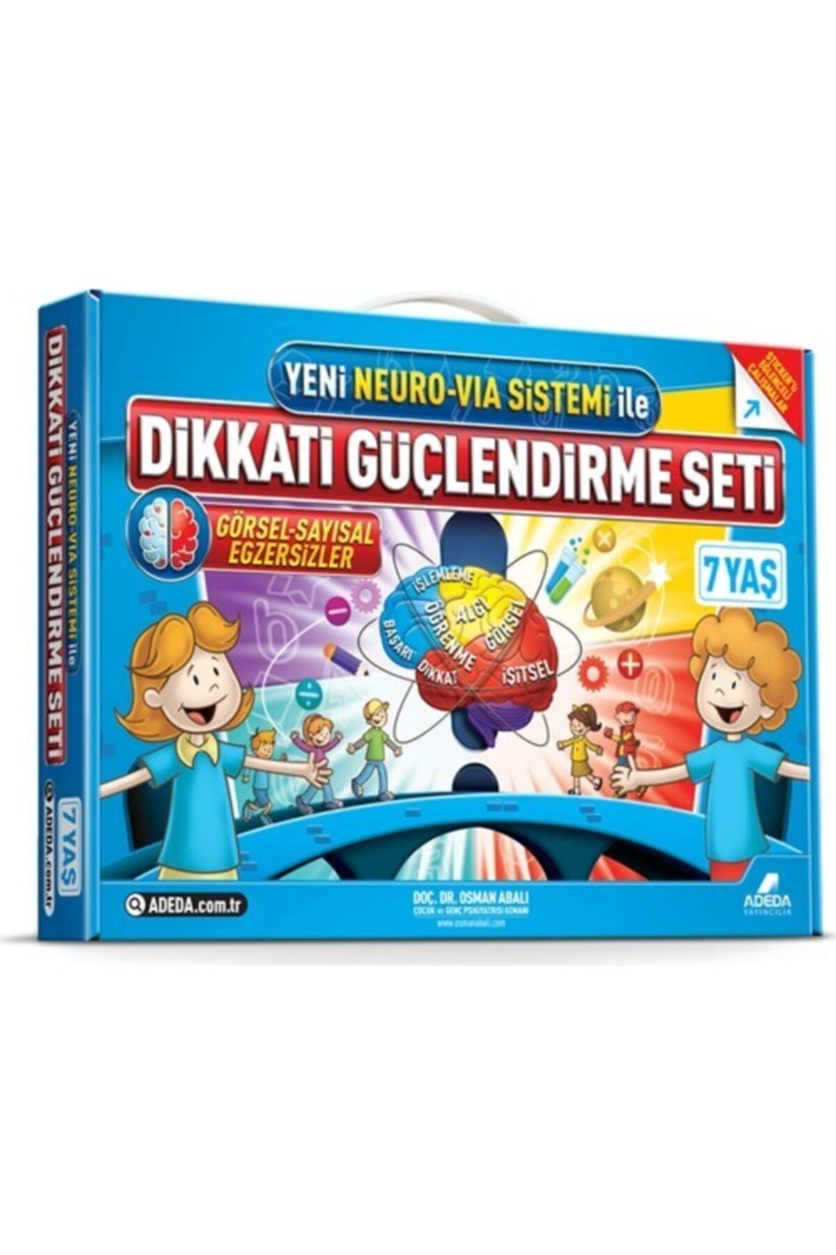 Adeda Yayınları Orıgınal Adeda Dikkati Güçlendirme Seti 1. Sınıf  7 Yaş Neuro Via Osman Abalı