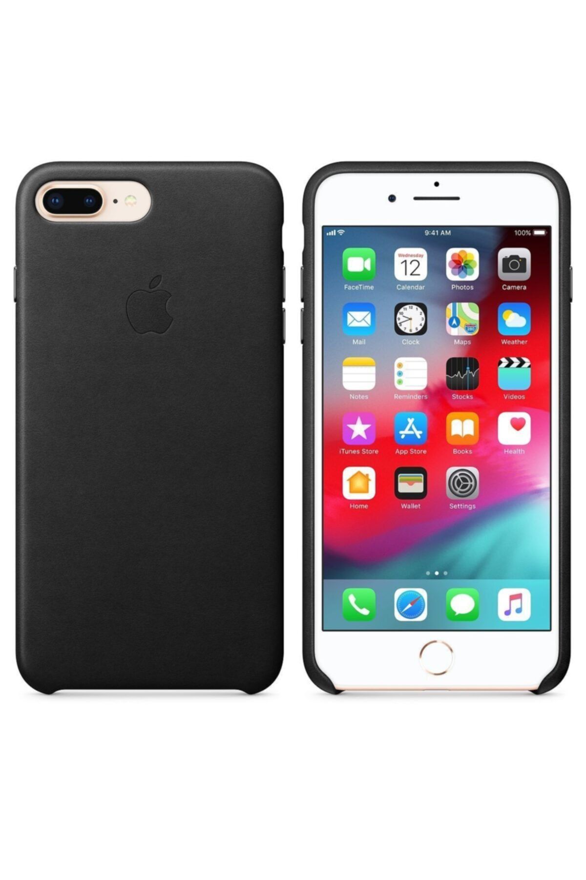 Telefon Aksesuarları Iphone 7/8 Plus Silikon Kılıf Siyah