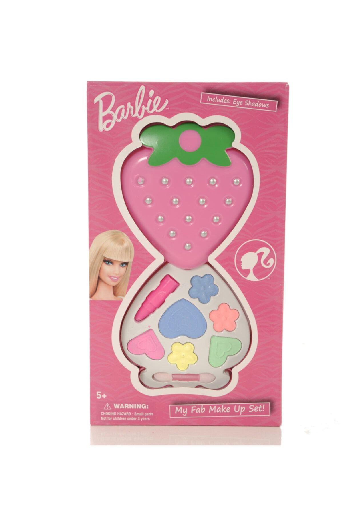 Sole Barbie Temalı Sürülebilir Oyuncak Makyaj Seti, Göz Farı, Allık Ve Fazlası...
