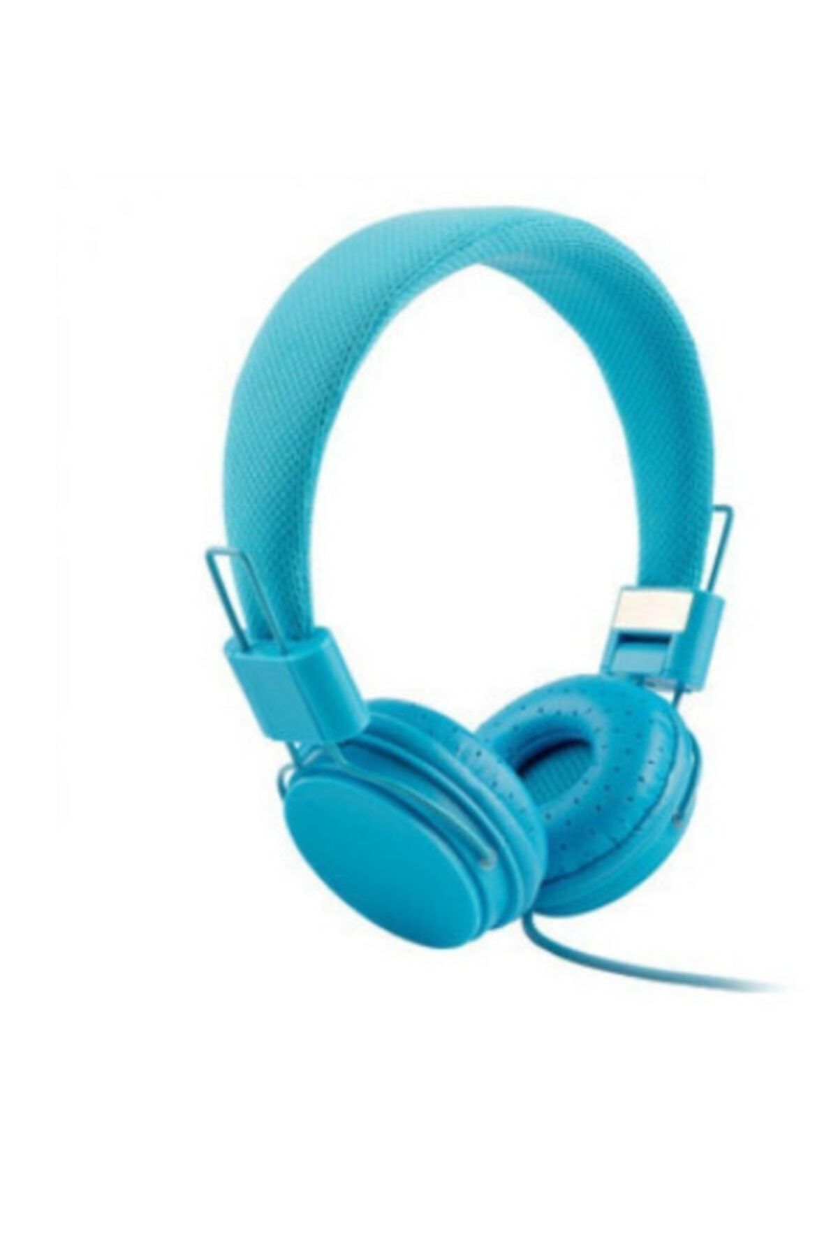 Kakusan Kafa Bantlı Color Kulaklık Mikrofonlu Kablolu Katlana Bilir Kulaklık Mavi