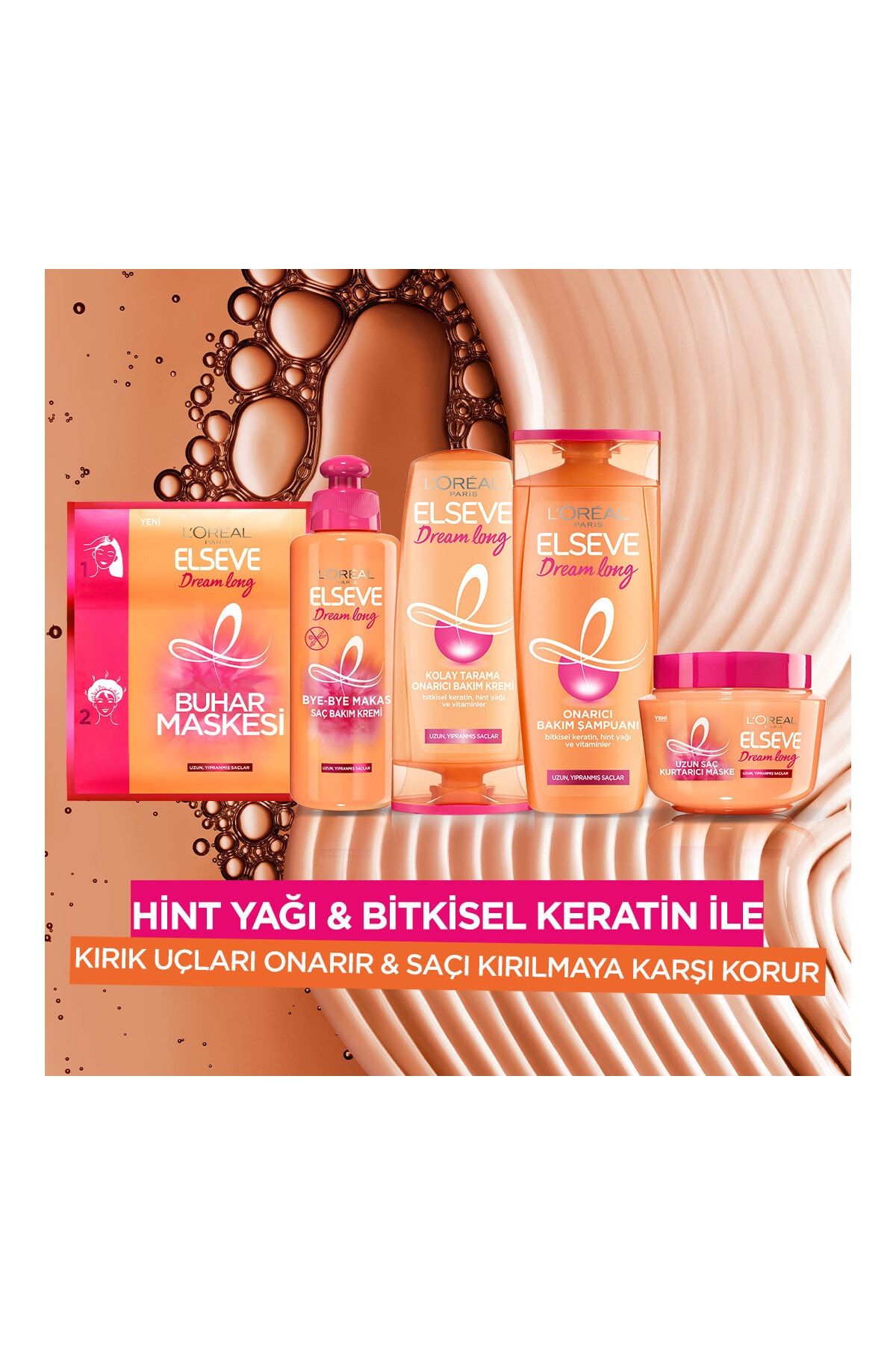L'oréal Paris Dream Long Bye-bye Makas Saç Bakım Kremi 200 ml_4