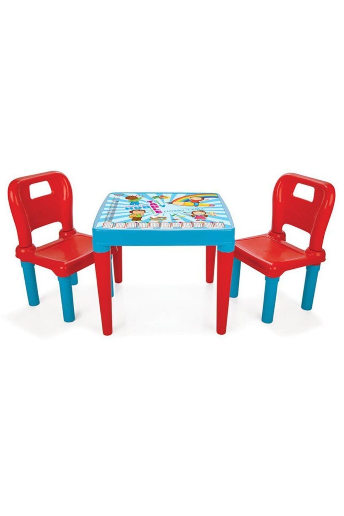 PİLSAN Hobby Çalışma Masa Sandalye Seti Mavi