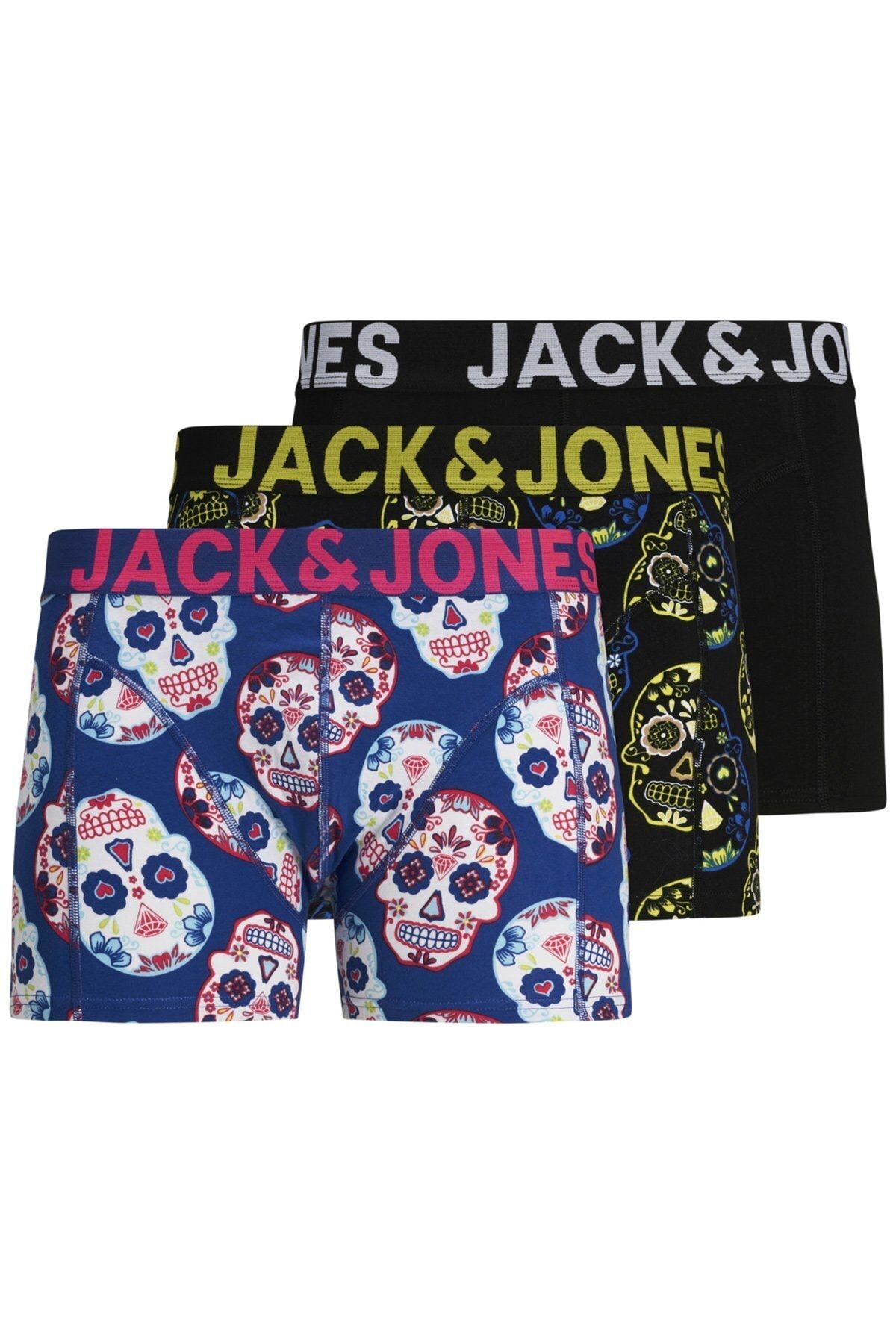 Jack & Jones Jack Jones Jaccolorfull 3'lü Boxer 12171604