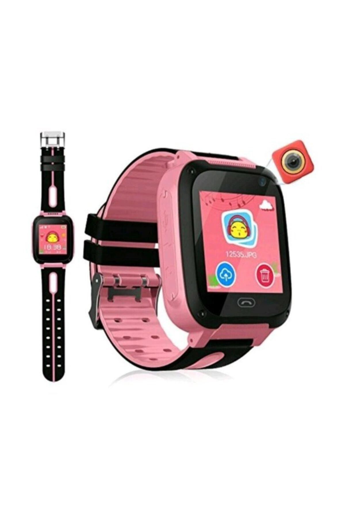 MyWatch Kız Çocuk Pembe Akıllı Saat - Takip Saati - Gps - Sim Kartlı Arama- Kameralı