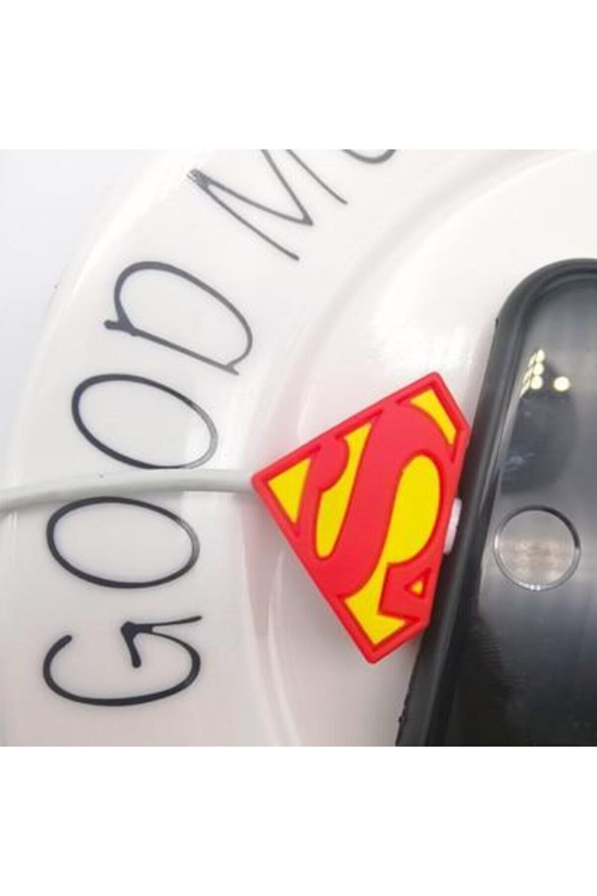 MY MÜRDÜM Sevimli Silikon Kablo Koruyucu Superman