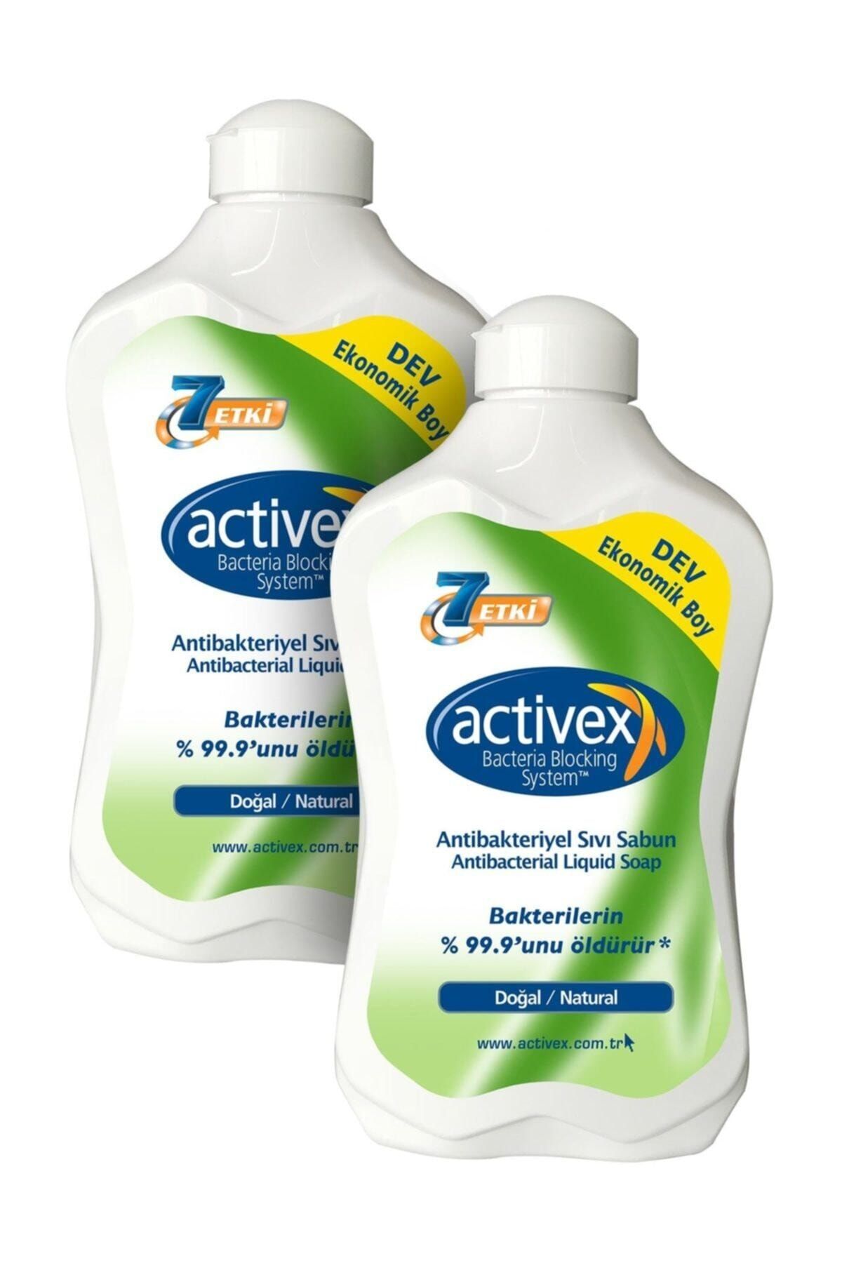 Activex Antibakteriyel Sıvı Sabun 1.5 lt 2'li Doğal