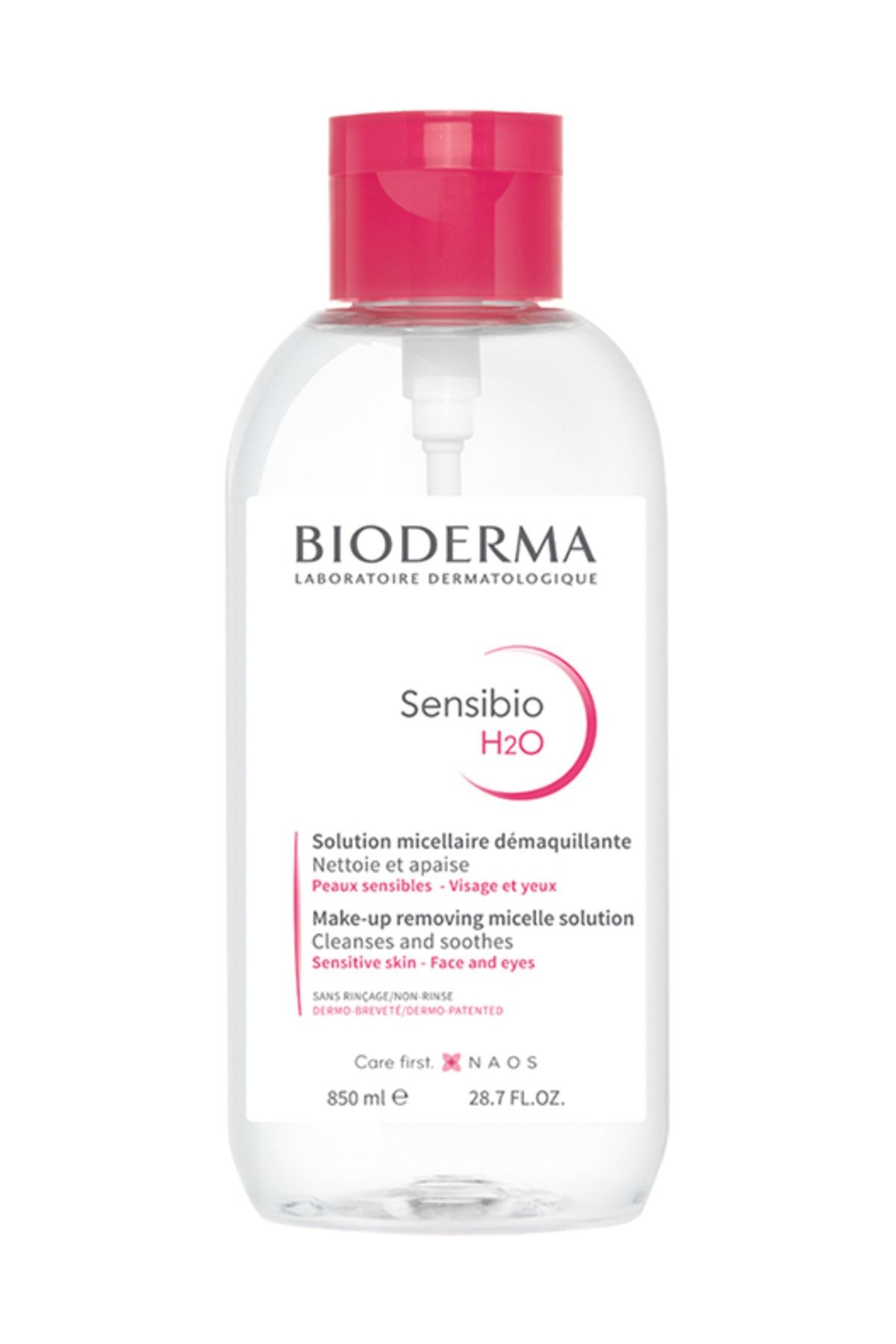 Bioderma Sensibio H2o 850 ml.