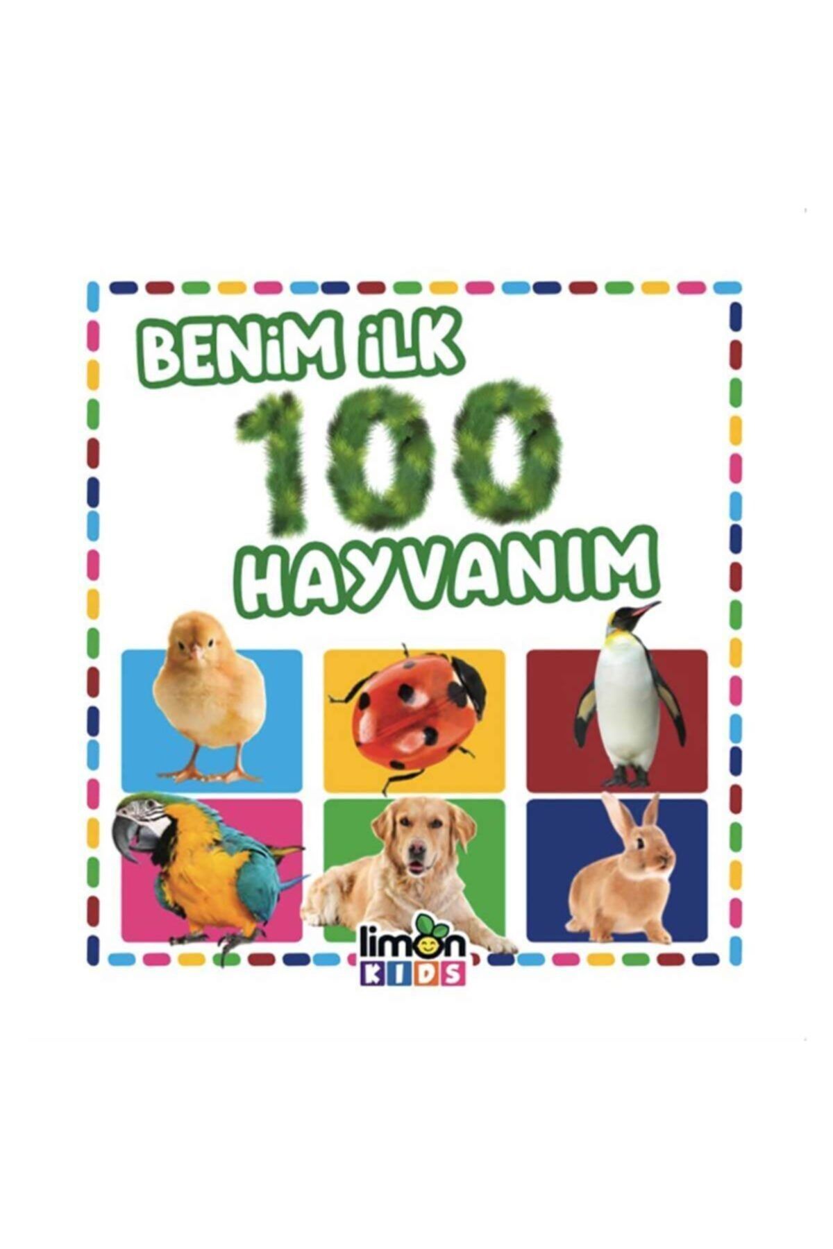 Genel Markalar Benim Ilk 100 Hayvanım - Limonkids Yayınları - Limonkids Yayınları Kolektif Kitabı