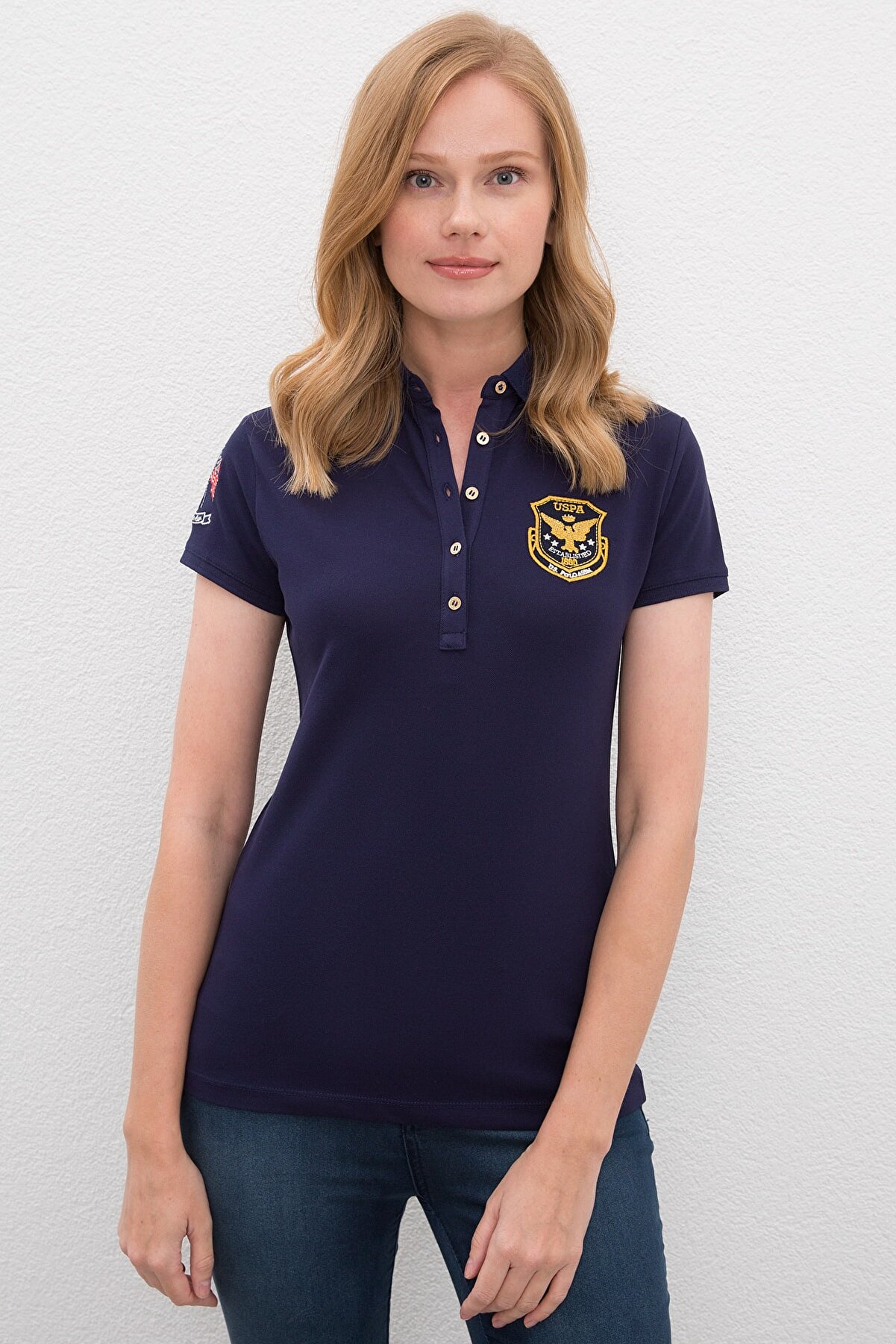 U.S. Polo Assn. Kadın T-Shirt G082SZ011.000.1002279