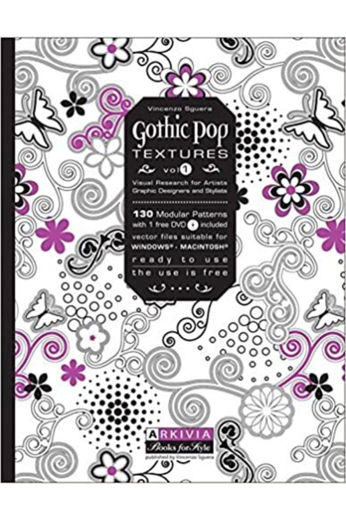 Arkivia Books Gothic Pop Textures: Volume 1 Kağıt Kapak