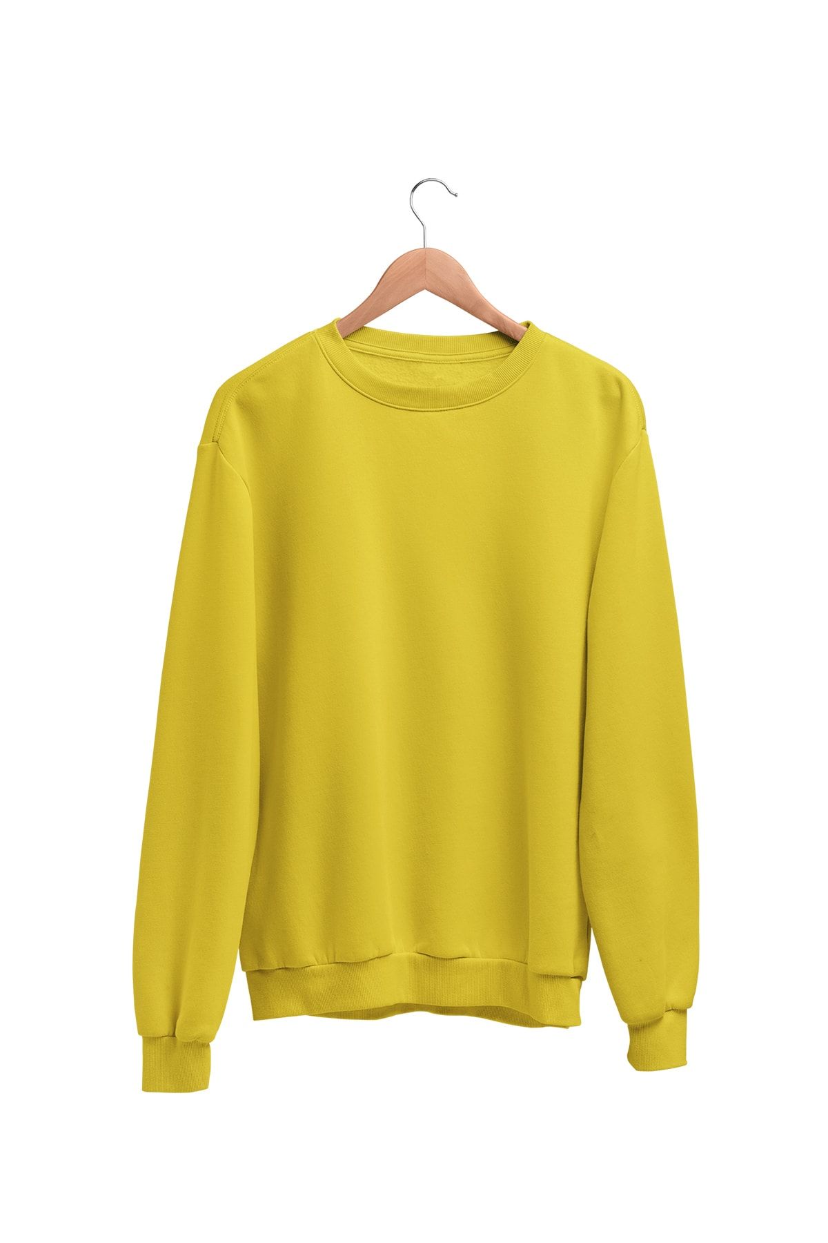 Angemiel Kadın Sarı Wear Sweatshirt