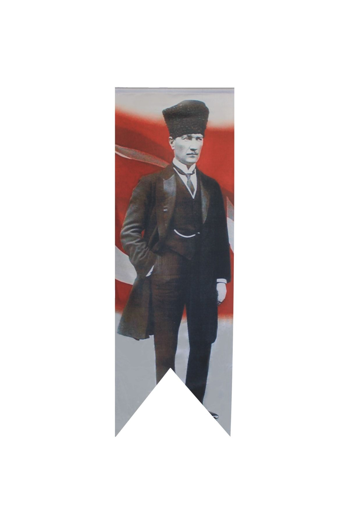 Antalya Dünya Bayrak Atatürk Kalpaklı Posteri Kırlangıç Bayrağı  50 X 150 cm
