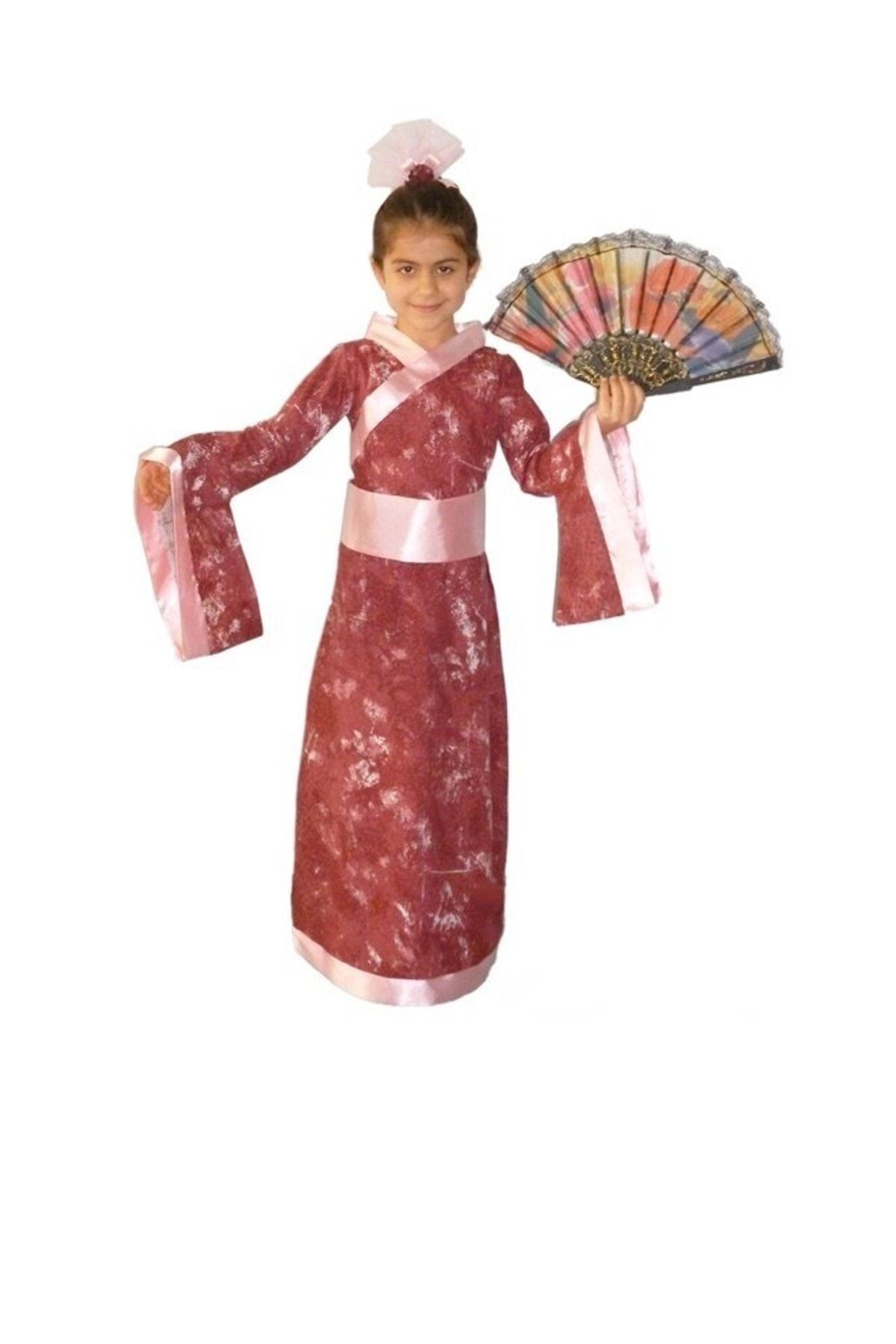Kostüm Sarayı Kız Çocuk Japon Kimono Kostümü