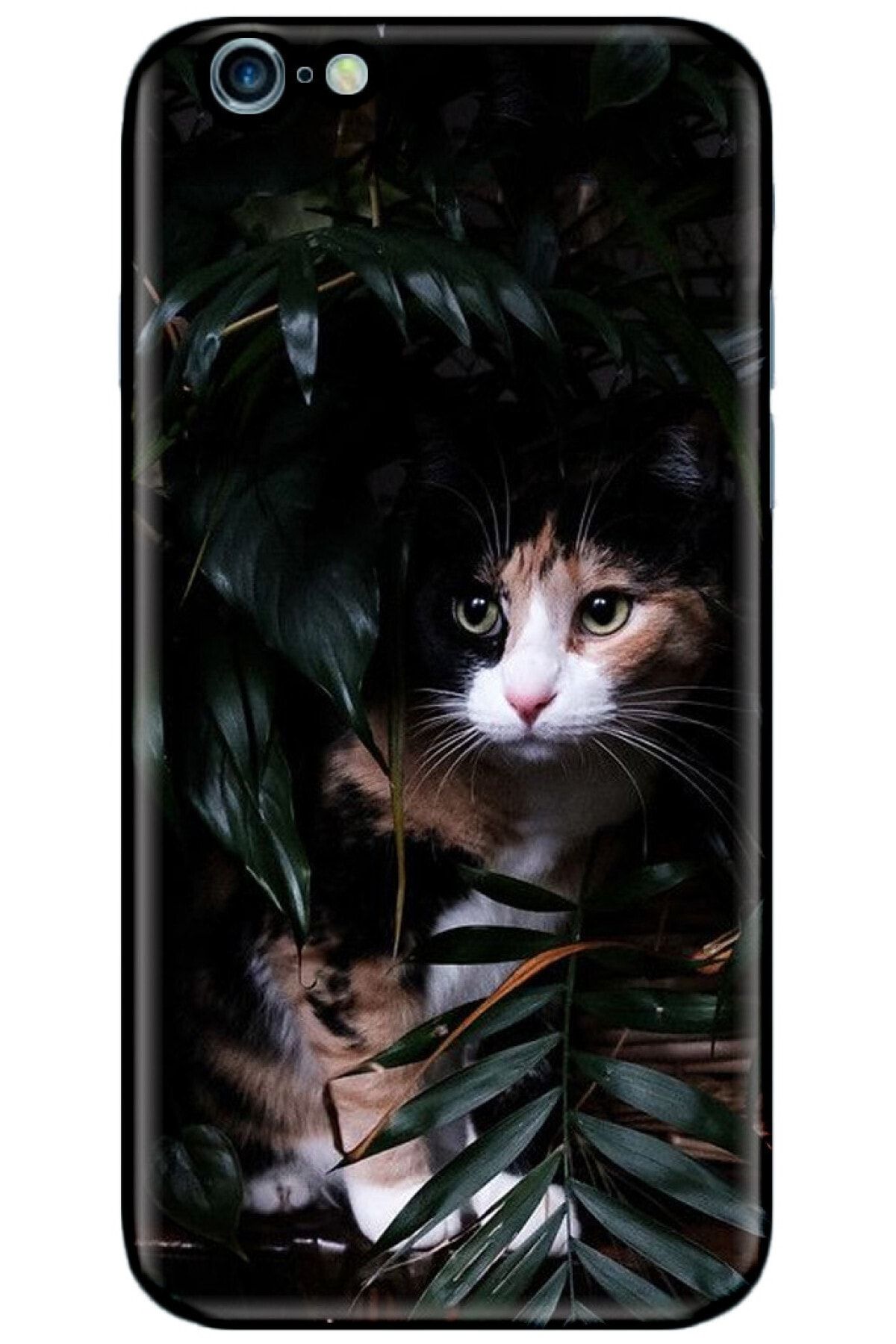 Turkiyecepaksesuar Apple Iphone 6s Kılıf Silikon Baskılı Desenli Arka Kapak