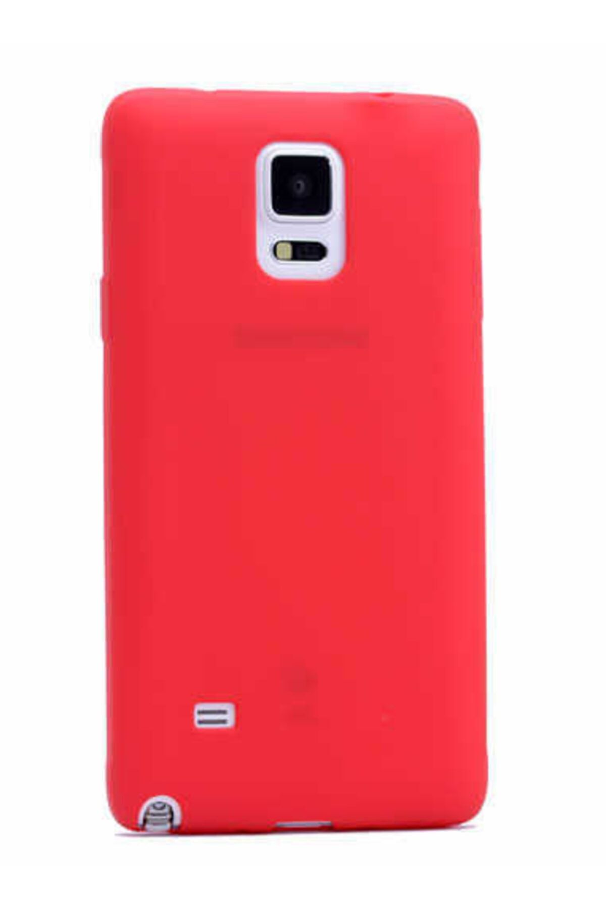 Dijimedia Galaxy Note 4 Kılıf Premier Silikon Kırmızı Kılıf