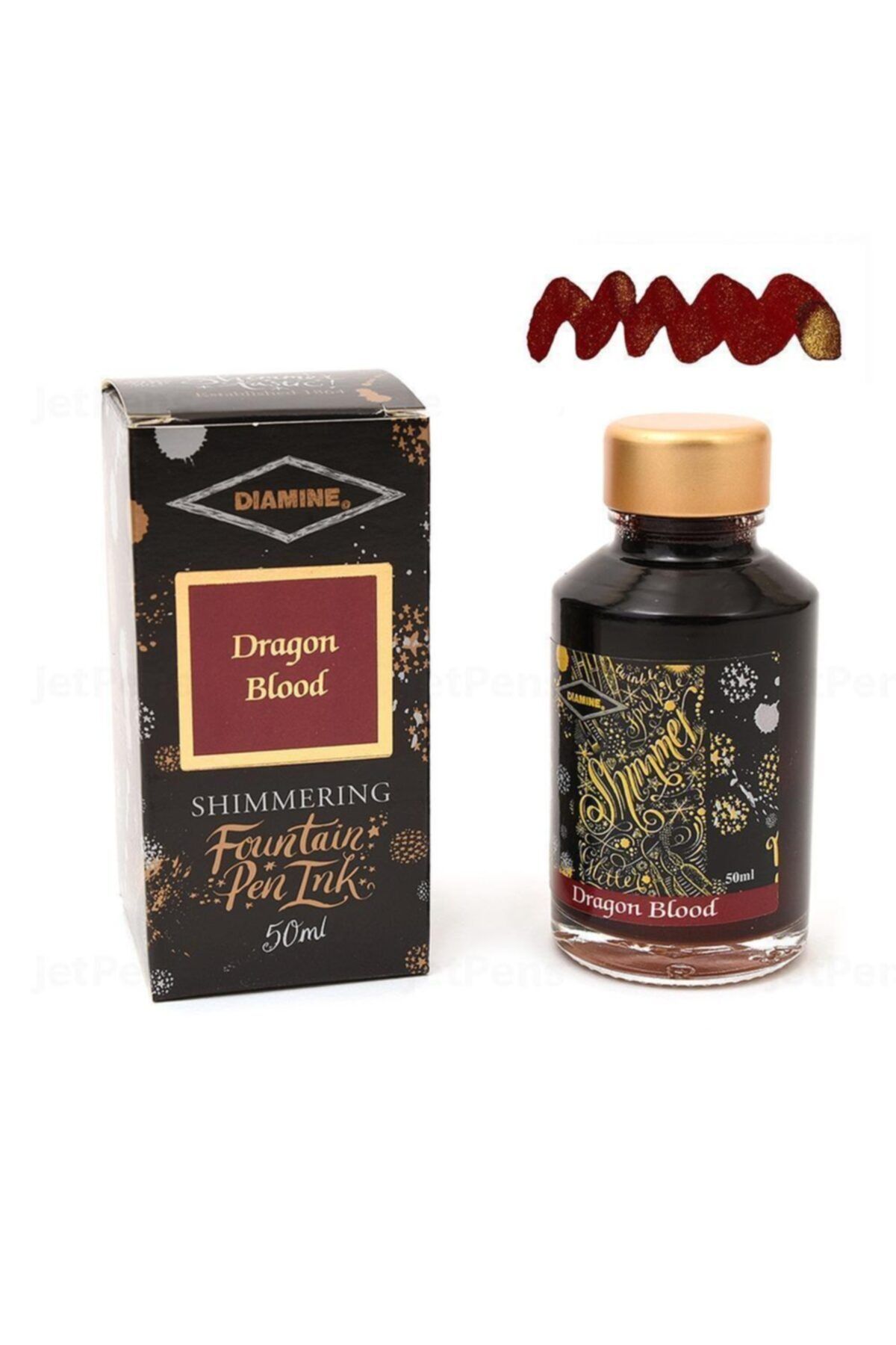 Diamine Ink Shimmering Mürekkep Dragon Blood 2020